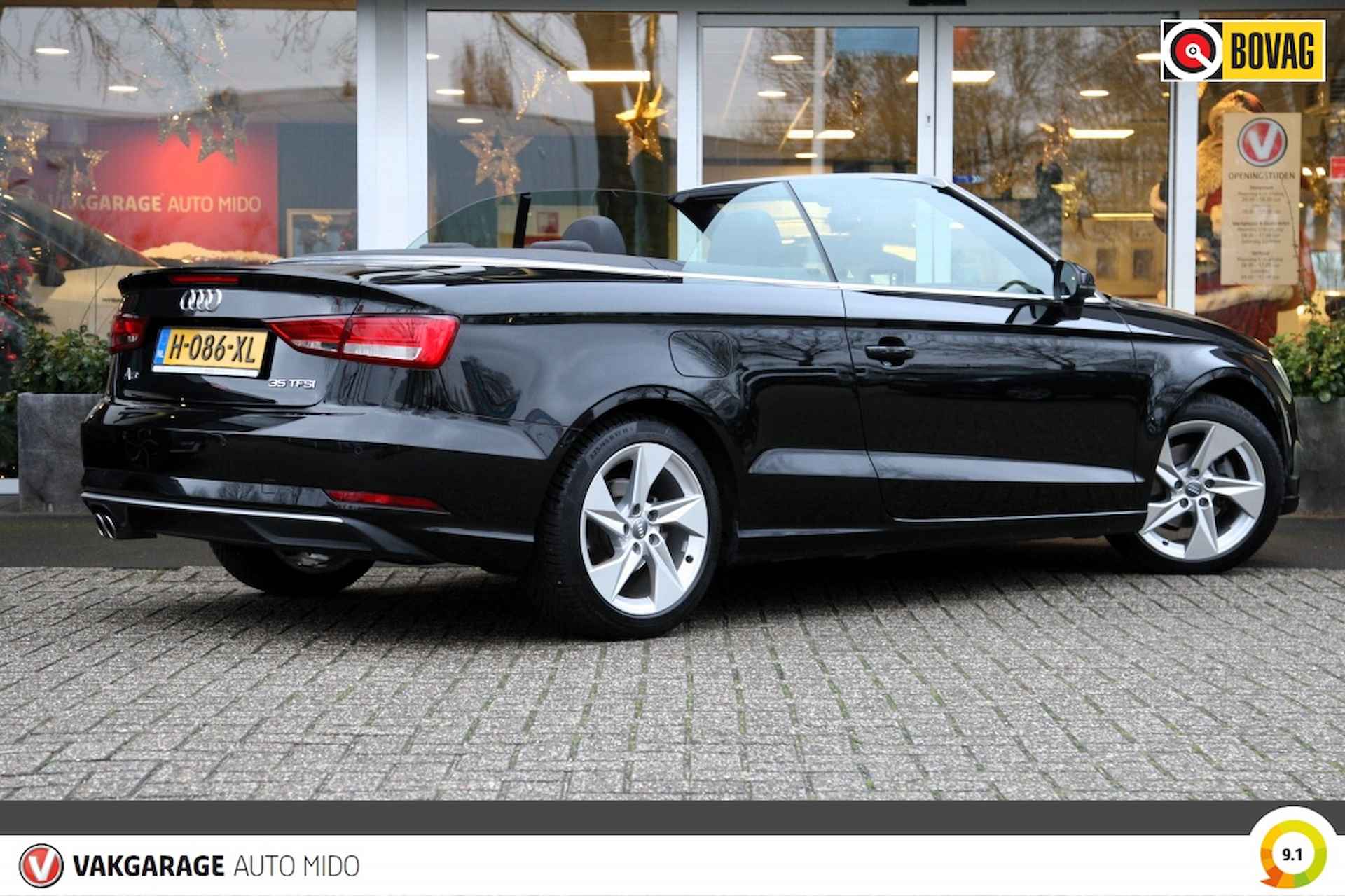 Audi A3 Cabriolet 35 TFSI CoD S-Tronic Automaat Sport -Nieuwstaat- - 44/60