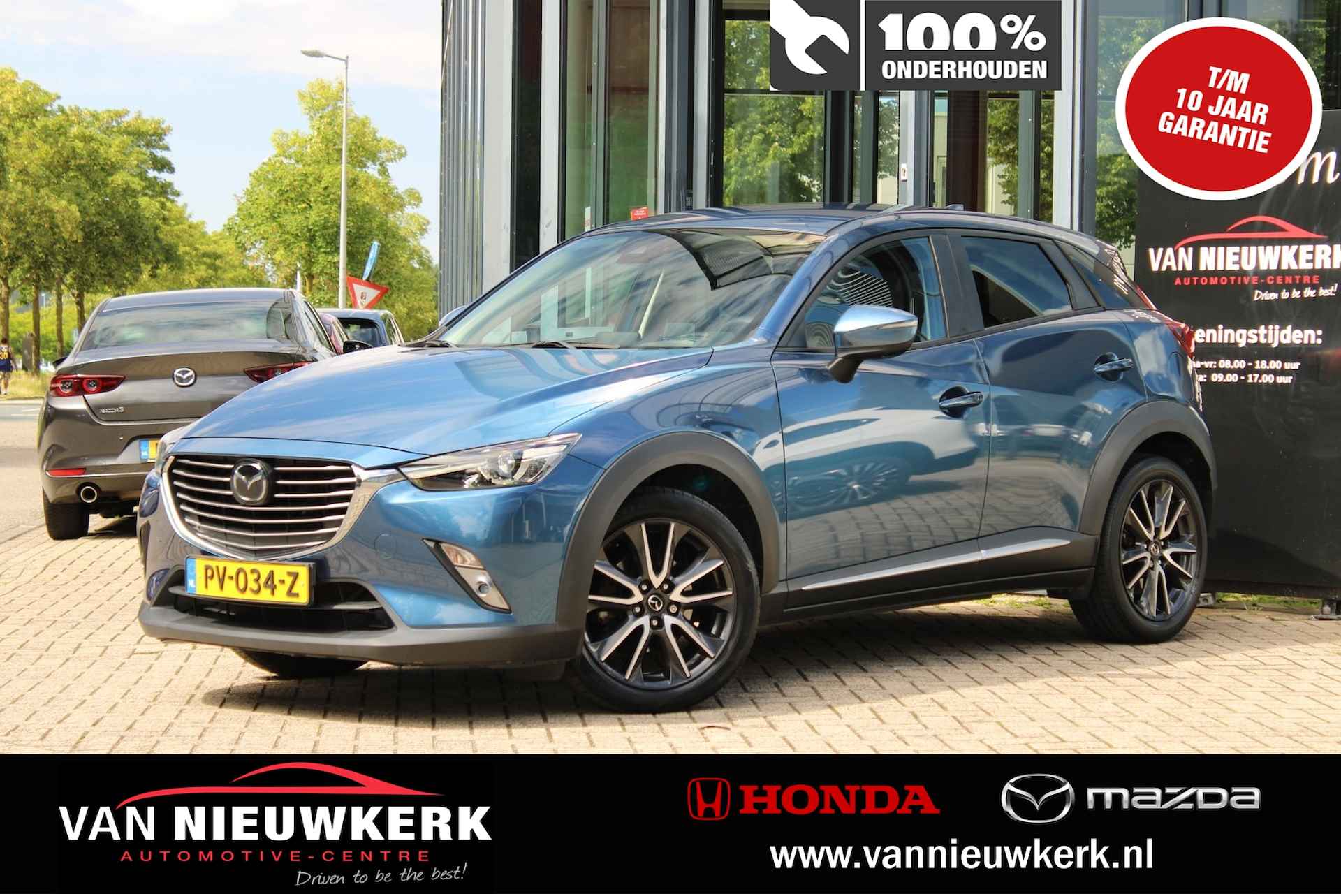 MAZDA Cx-3 2.0 SKYACTIV-G 120pk GT-M BOSE Audio Adap Cruise Navigatie - 1/40