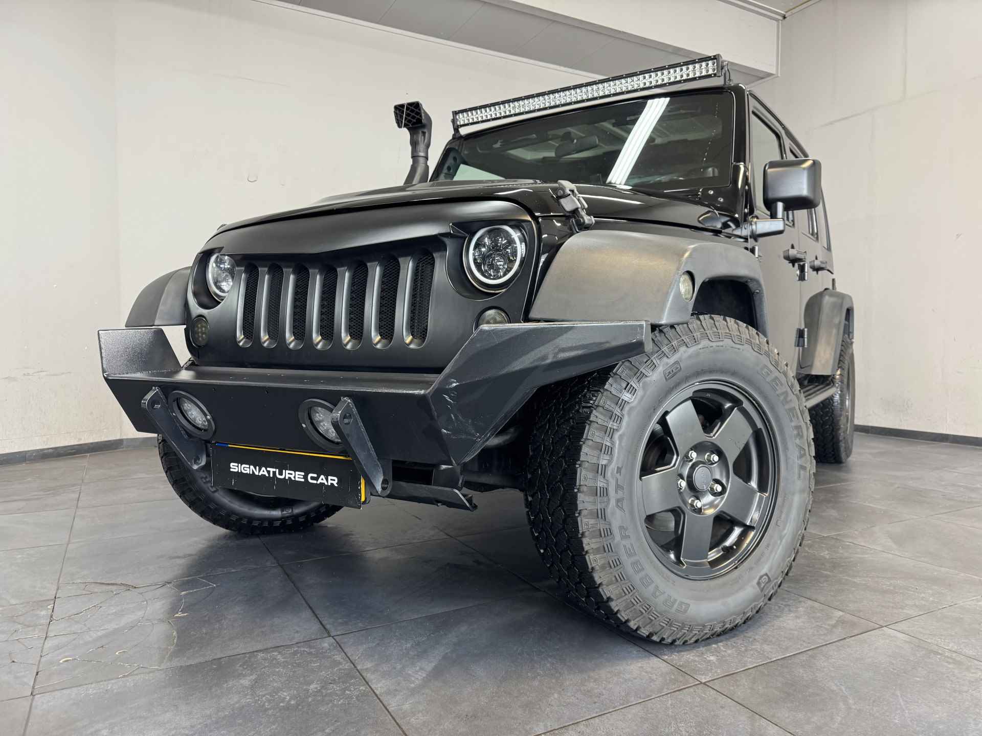 Jeep Wrangler Unlimited 2.8 CRD Sport✅Automaat✅Airco✅Cruise Control✅Trekhaak✅LED-Bar✅ - 19/67