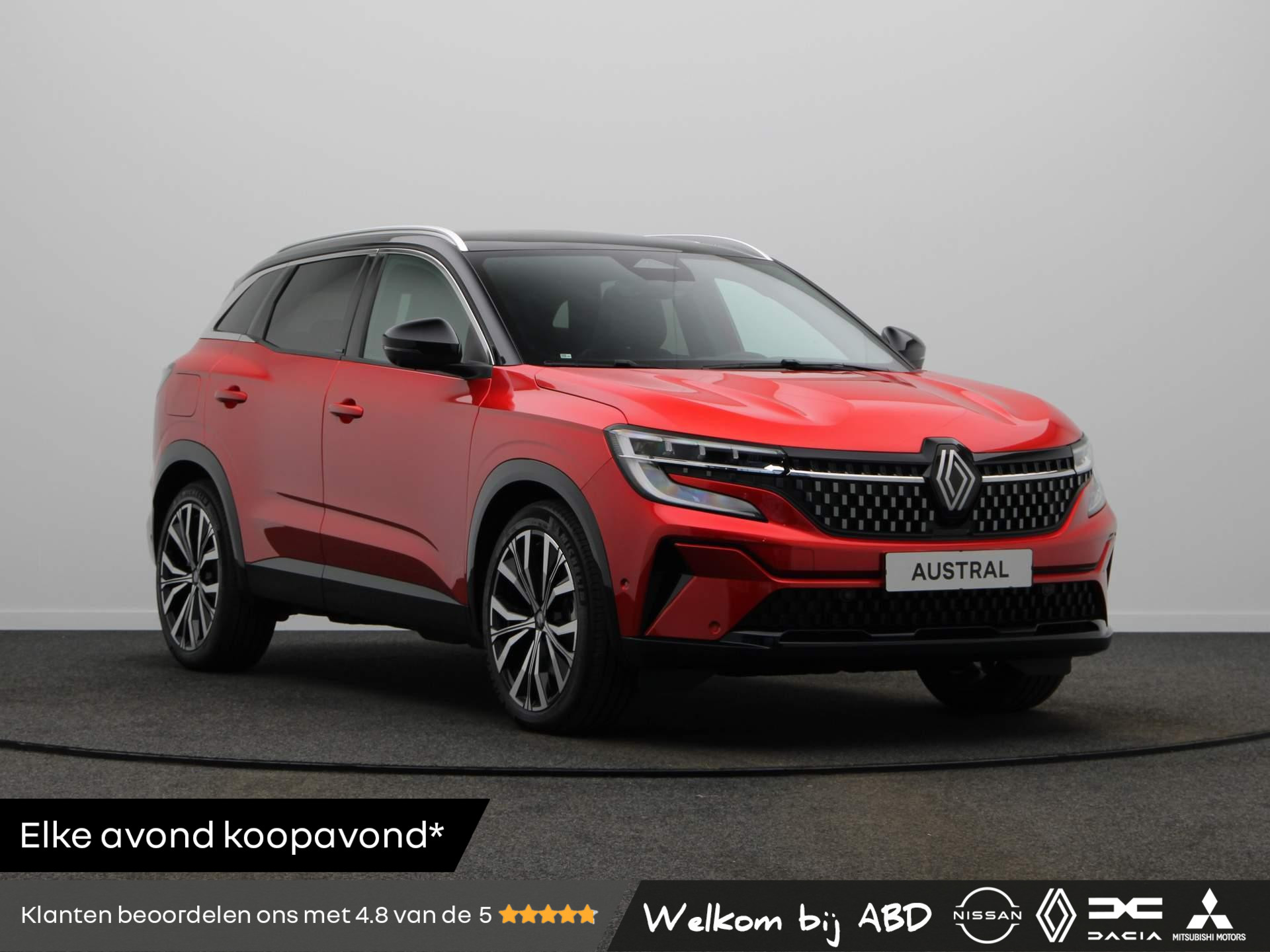 Renault Austral E-Tech Hybrid 200pk Iconic Esprit Alpine | Full option | Harman Kardon | 4Control | Active driver assist | Panoramisch vast glazen dak |