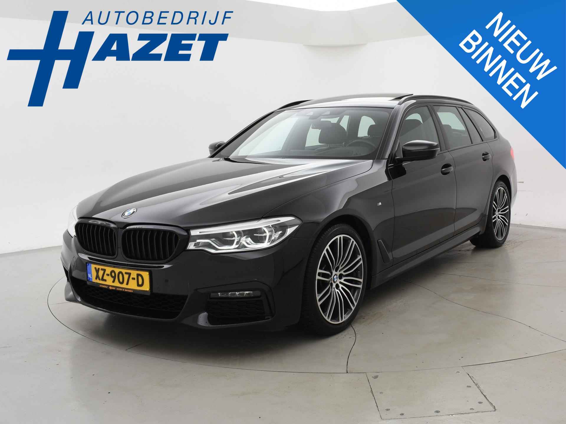 BMW 5-serie Touring 520i 184 PK M-SPORT H.E. AUT. *ALMANDINBRAUN* + PANORAMA | NAPPA LEDER | HEAD-UP | 19 INCH