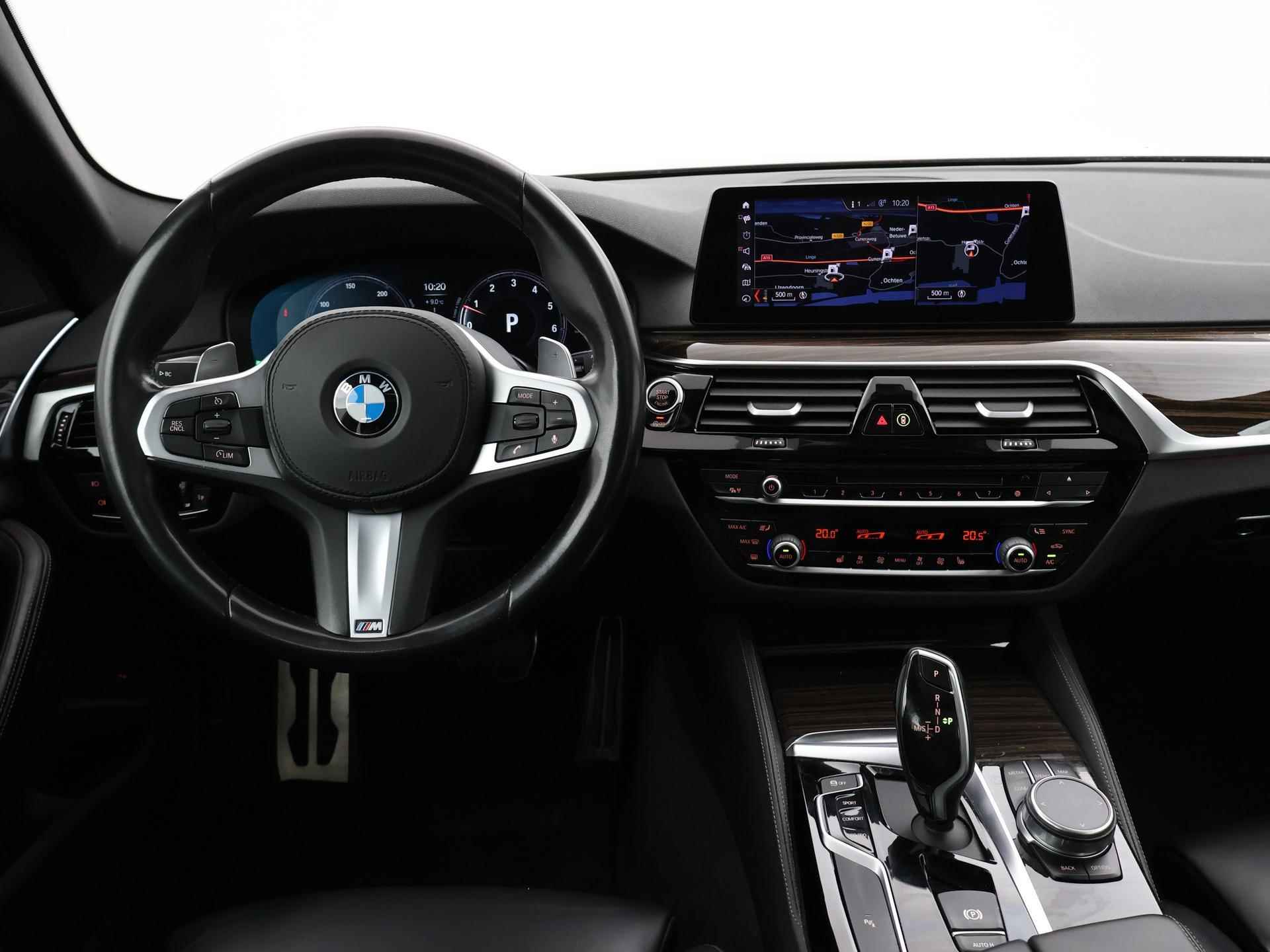 BMW 5-serie Touring 520i 184 PK M-SPORT H.E. AUT. *ALMANDINBRAUN* + PANORAMA | NAPPA LEDER | HEAD-UP | 19 INCH - 4/58