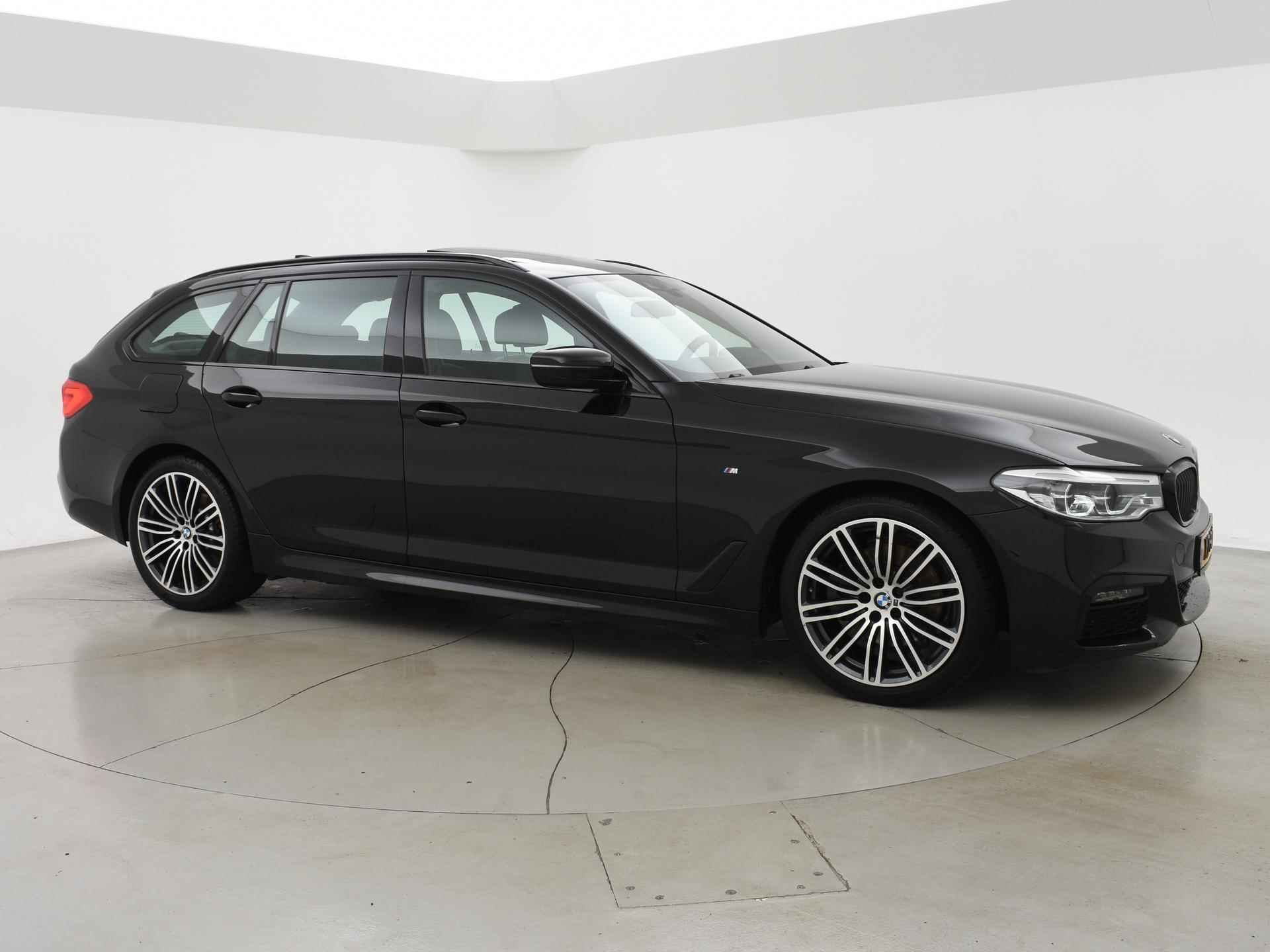 BMW 5-serie Touring 520i 184 PK M-SPORT H.E. AUT. *ALMANDINBRAUN* + PANORAMA | NAPPA LEDER | HEAD-UP | 19 INCH - 27/58