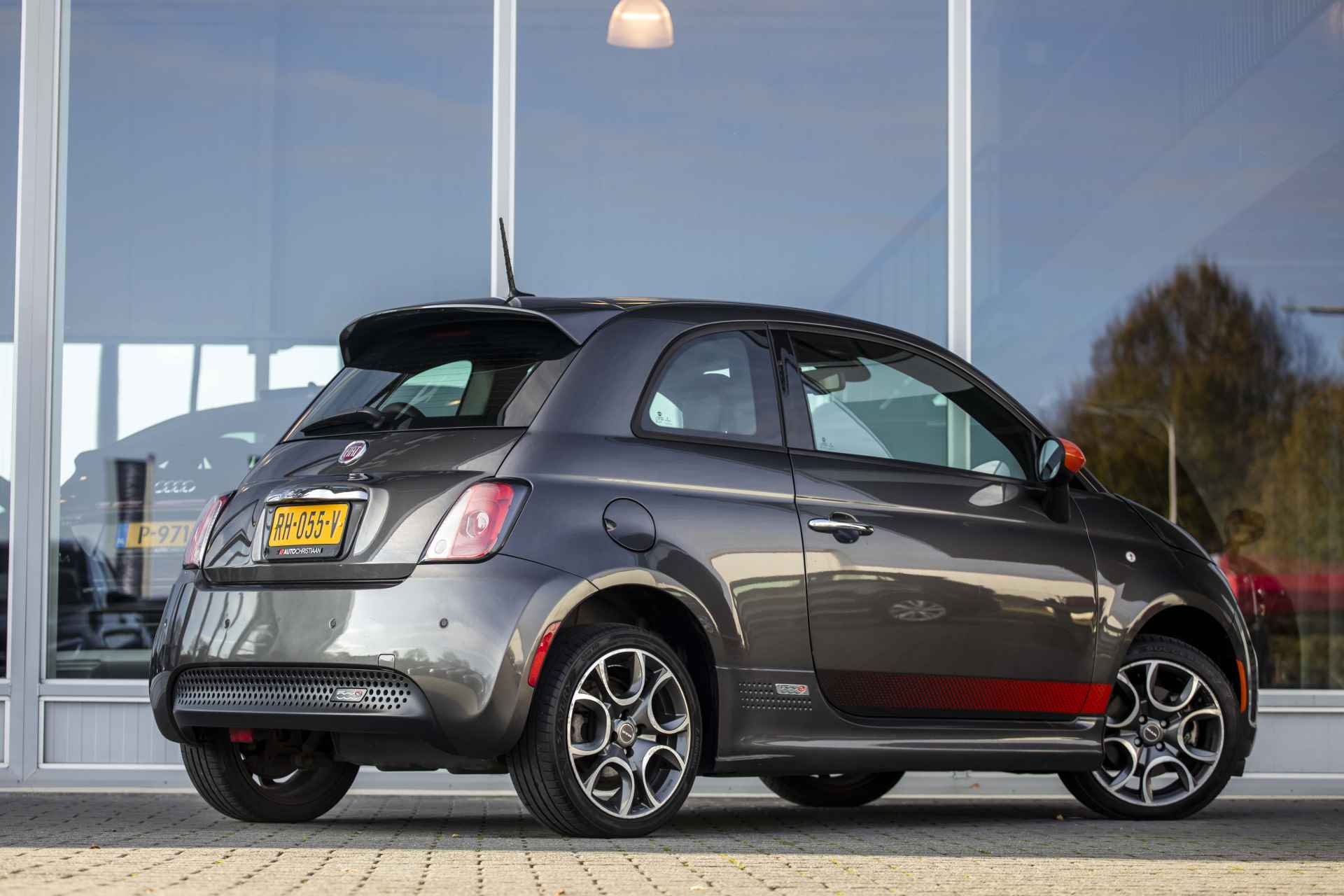 Fiat 500 E 24kwh | 2000,- Sub mogelijk | Xenon | Stoelv | Half leder | - 5/32