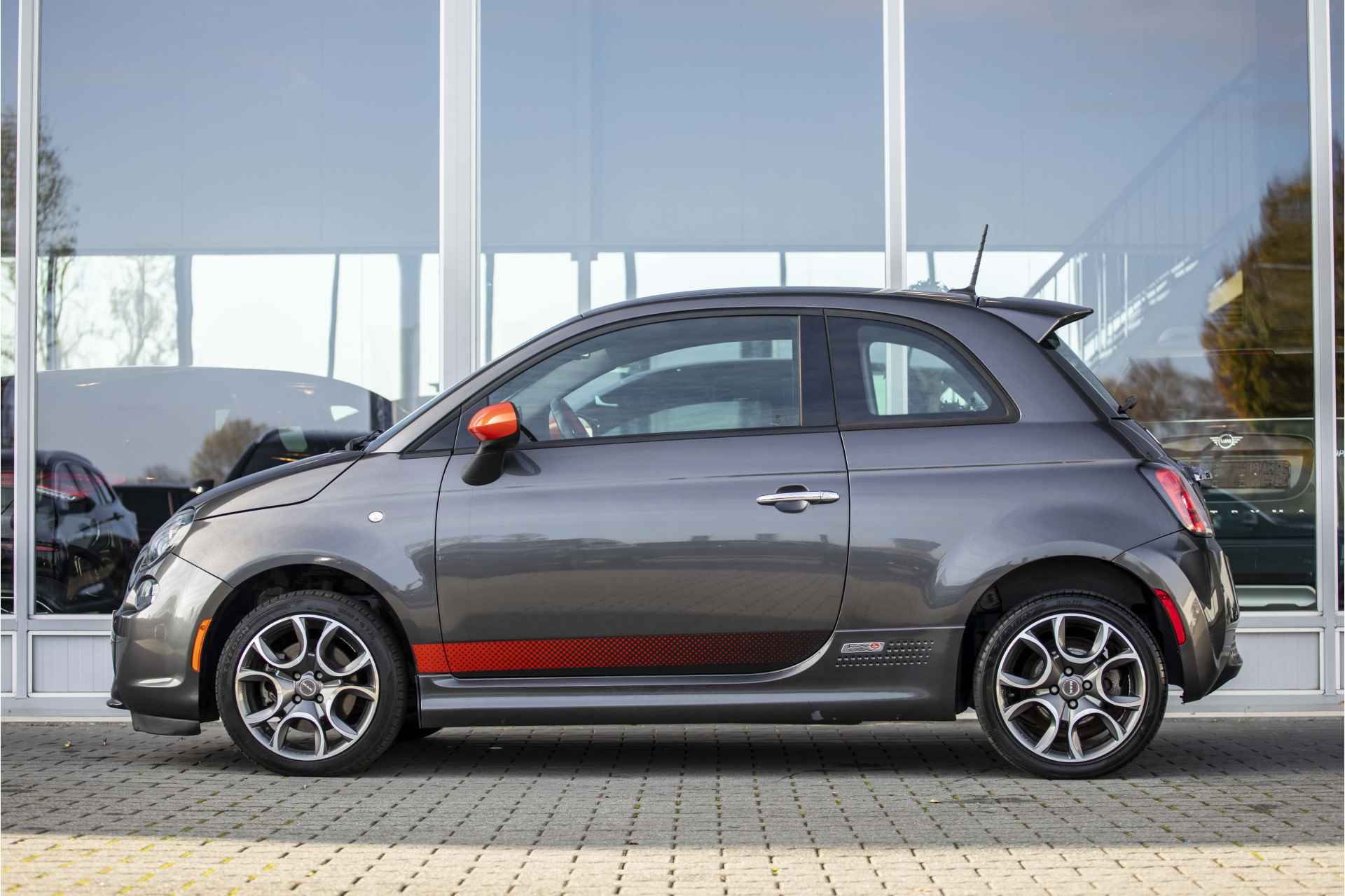 Fiat 500 E 24kwh | 2000,- Sub mogelijk | Xenon | Stoelv | Half leder | - 8/32