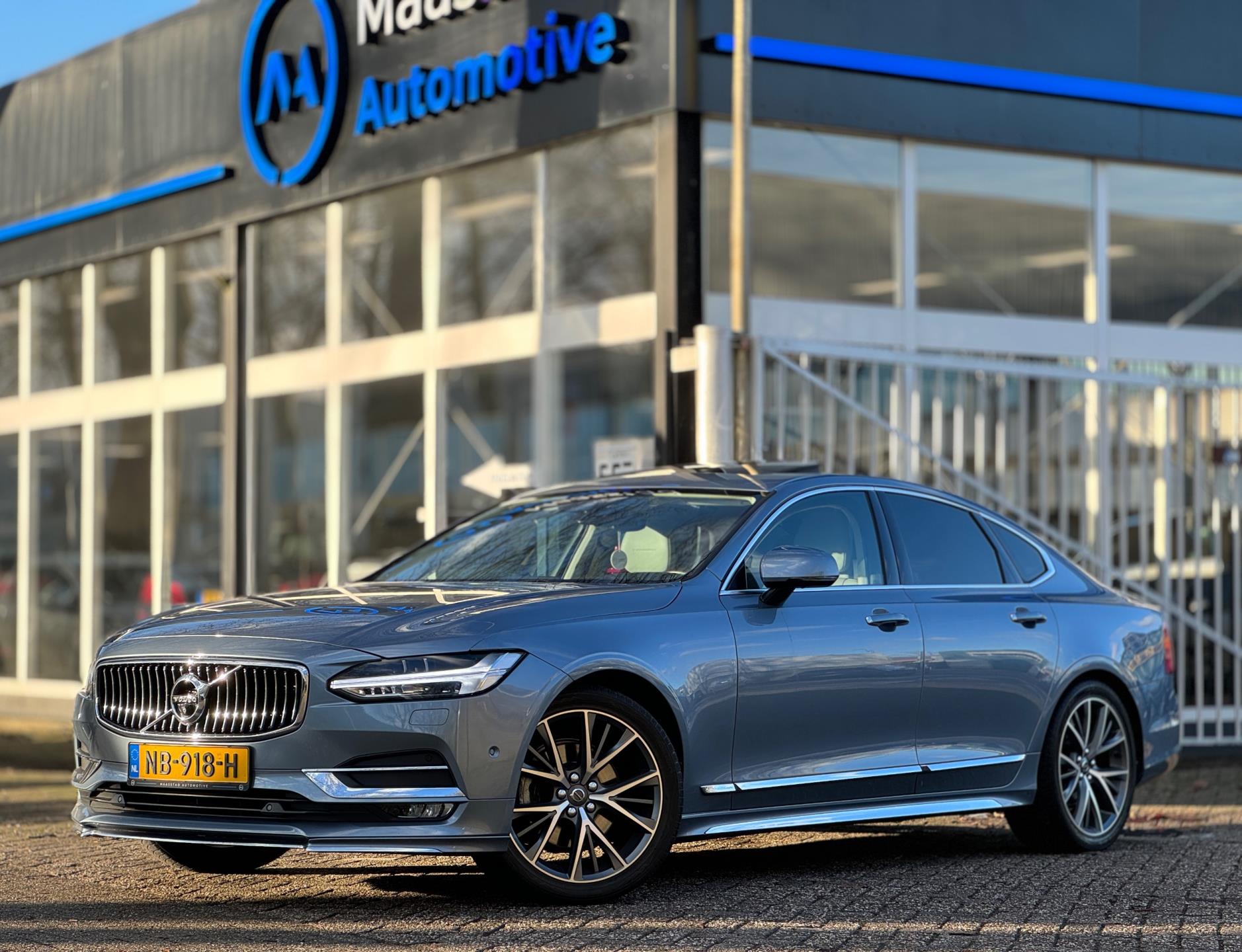 Volvo S90 2.0 D4 Inscription|Aut|Full option|Adaptive|Aut|B&W|Witleer|Schuifdak|Blis|Camera|Keyless|Uniek