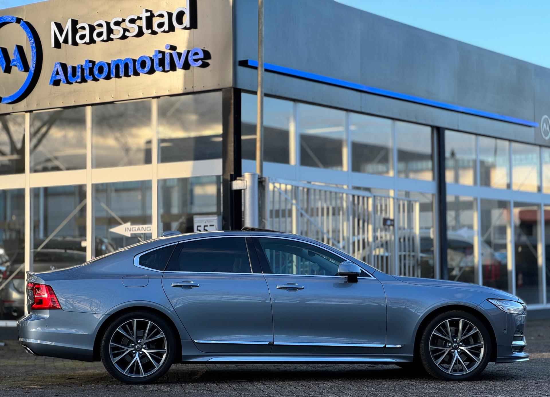 Volvo S90 2.0 D4 Inscription|Aut|Full option|Adaptive|Aut|B&W|Witleer|Schuifdak|Blis|Camera|Keyless|Uniek - 3/56