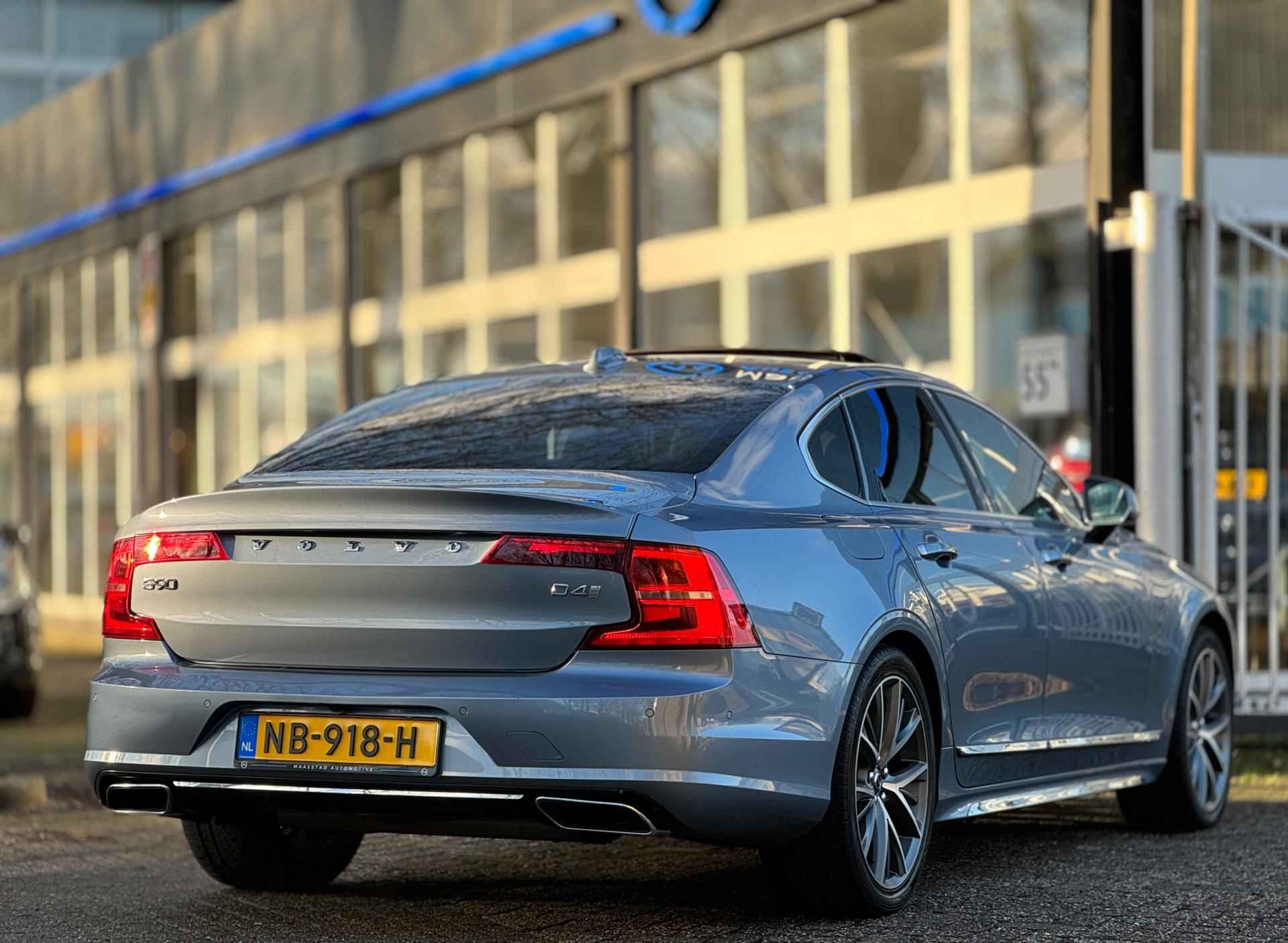 Volvo S90 2.0 D4 Inscription|Aut|Full option|Adaptive|Aut|B&W|Witleer|Schuifdak|Blis|Camera|Keyless|Uniek - 4/56