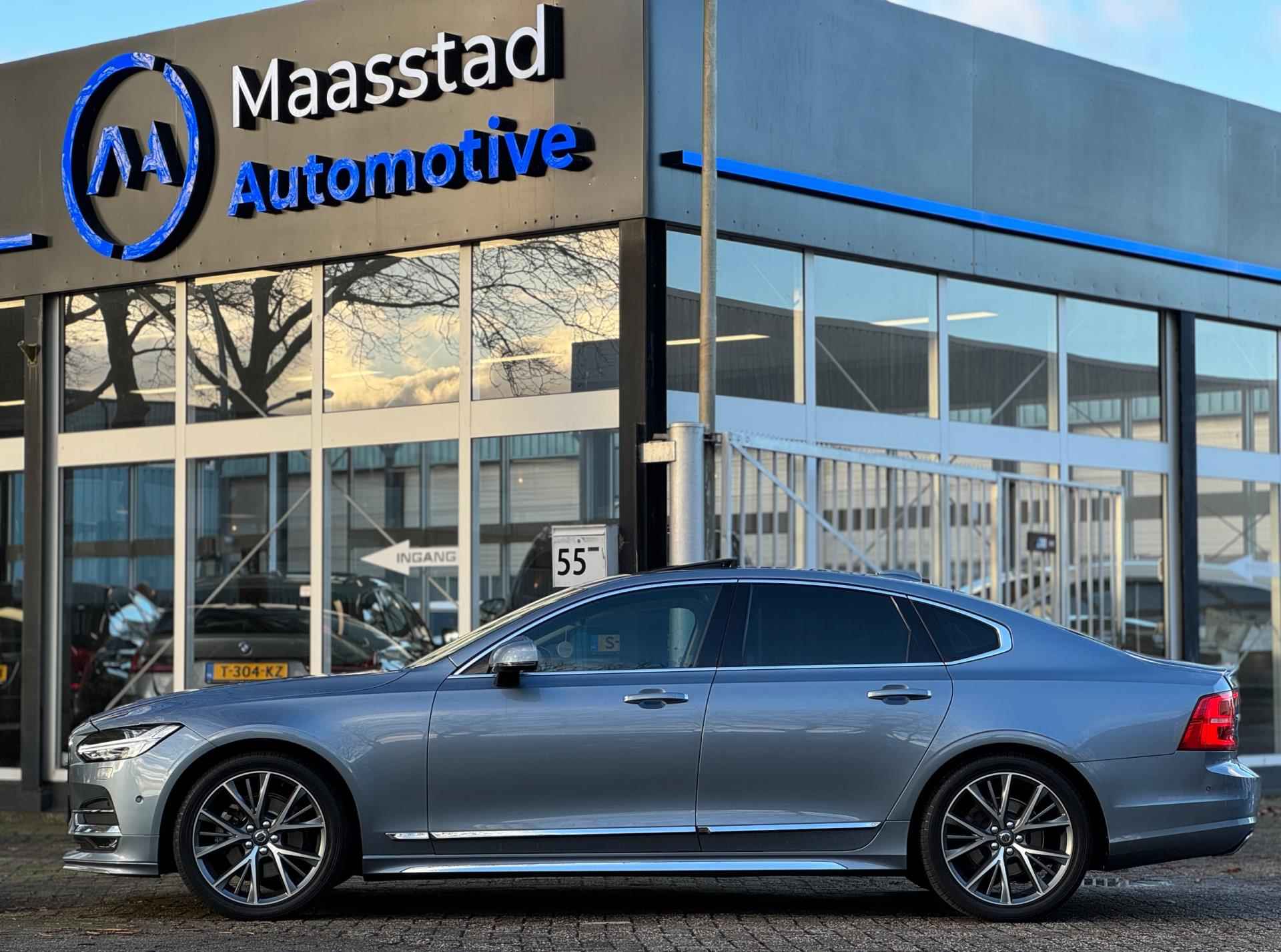 Volvo S90 2.0 D4 Inscription|Aut|Full option|Adaptive|Aut|B&W|Witleer|Schuifdak|Blis|Camera|Keyless|Uniek - 5/56