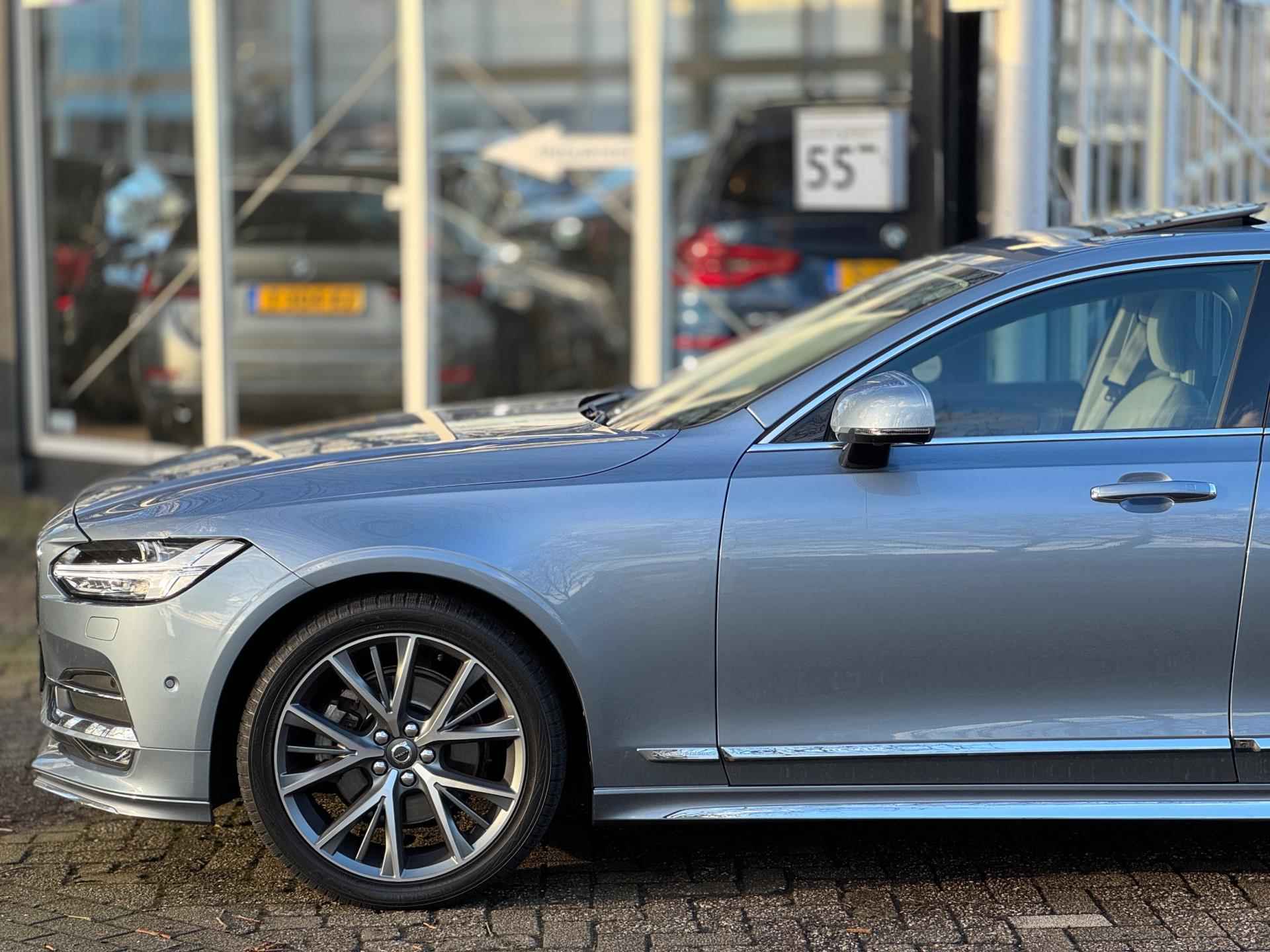 Volvo S90 2.0 D4 Inscription|Aut|Full option|Adaptive|Aut|B&W|Witleer|Schuifdak|Blis|Camera|Keyless|Uniek - 46/56