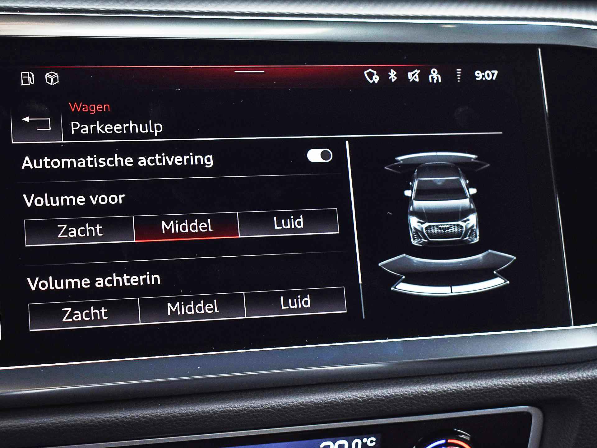 Audi Q3 Sportback 35 TFSI Advanced Edition 150 PK Audi sound system · Ambient light · Stoelverwarming voorin - 9/32