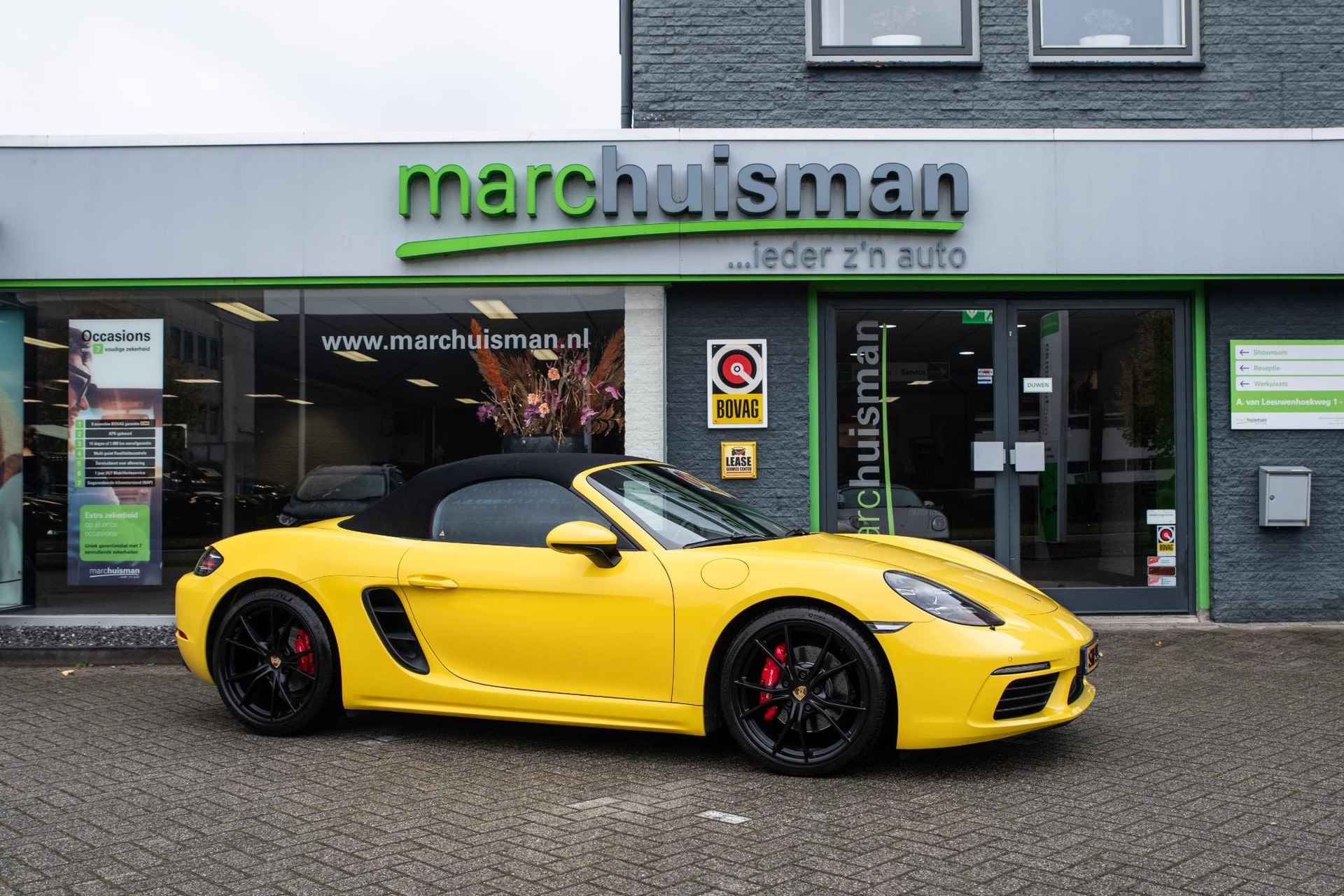 Porsche 718 Boxster S 2.5 / SPORT CHRONO / BOSE / 18-WEG - 6/61