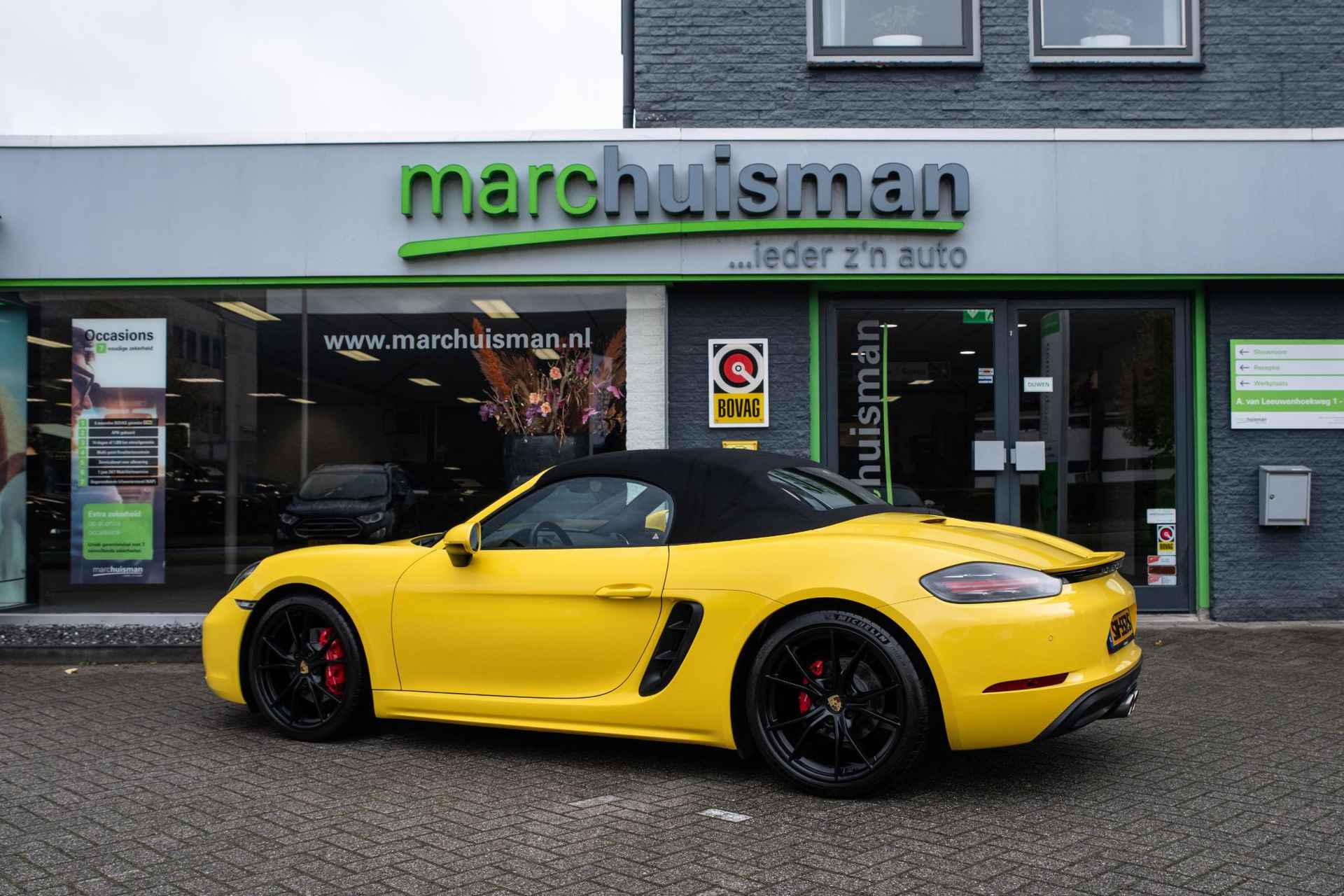 Porsche 718 Boxster S 2.5 / SPORT CHRONO / BOSE / 18-WEG - 7/61