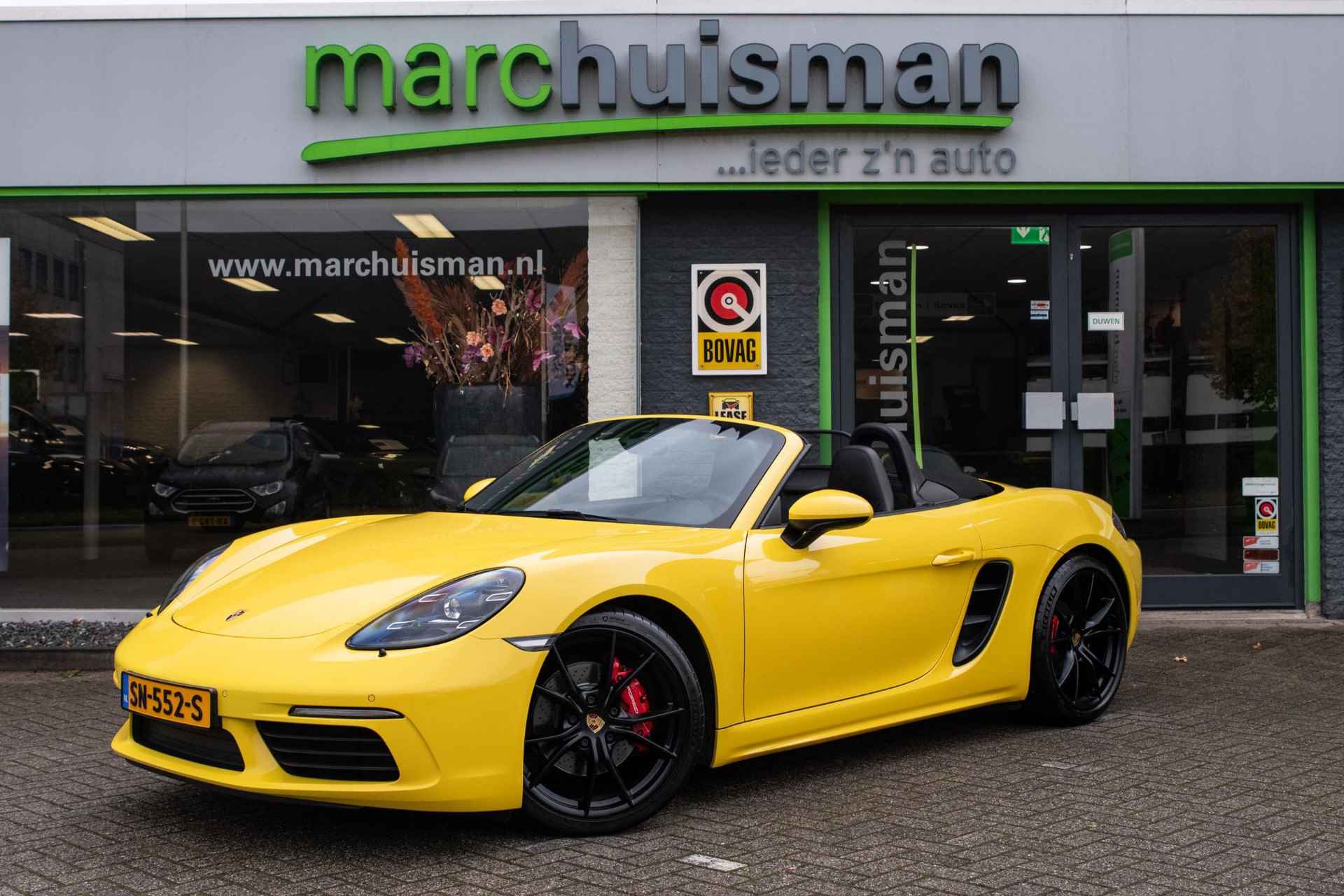 Porsche 718 Boxster S 2.5 / SPORT CHRONO / BOSE / 18-WEG - 8/61