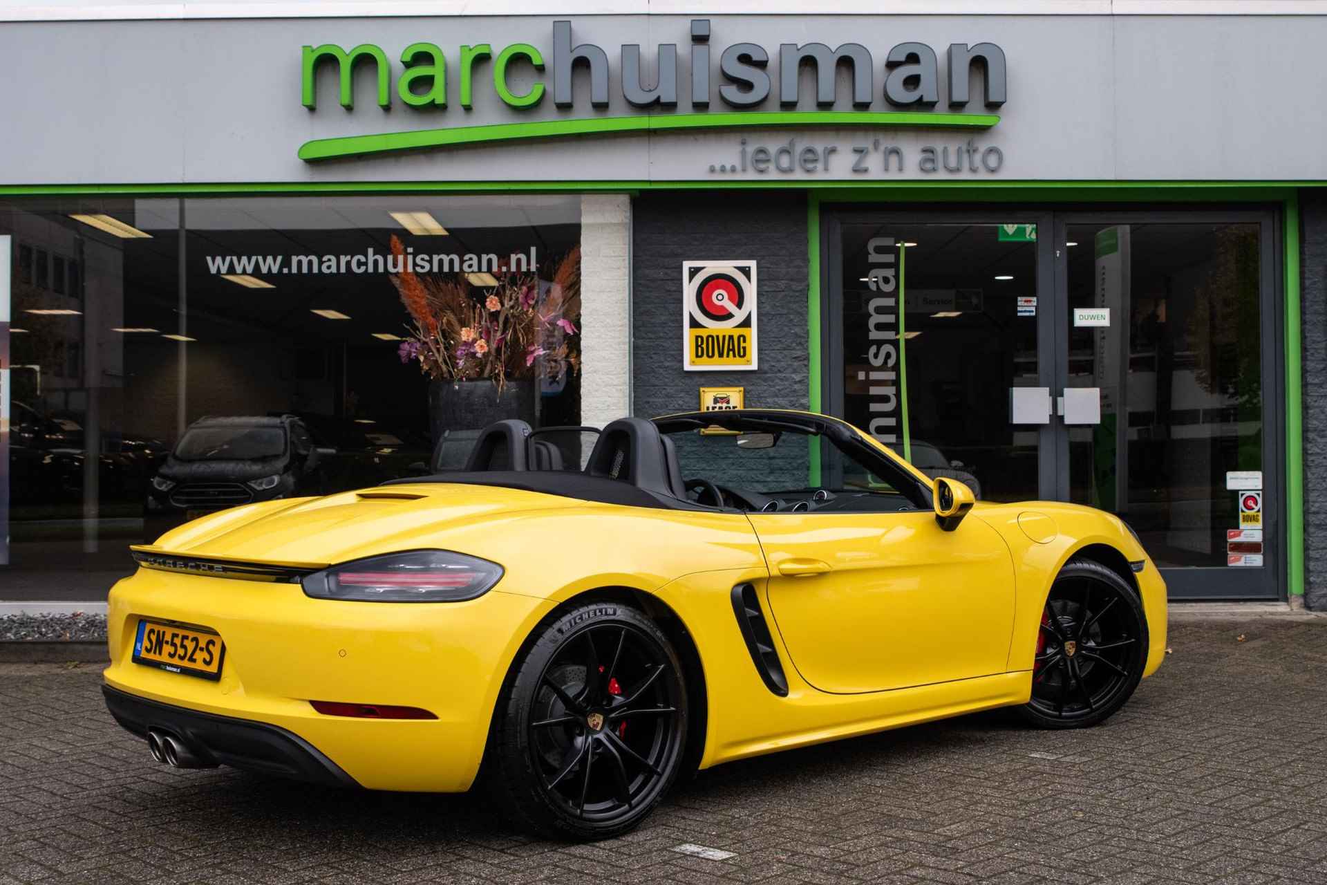 Porsche 718 Boxster S 2.5 / SPORT CHRONO / BOSE / 18-WEG - 15/61