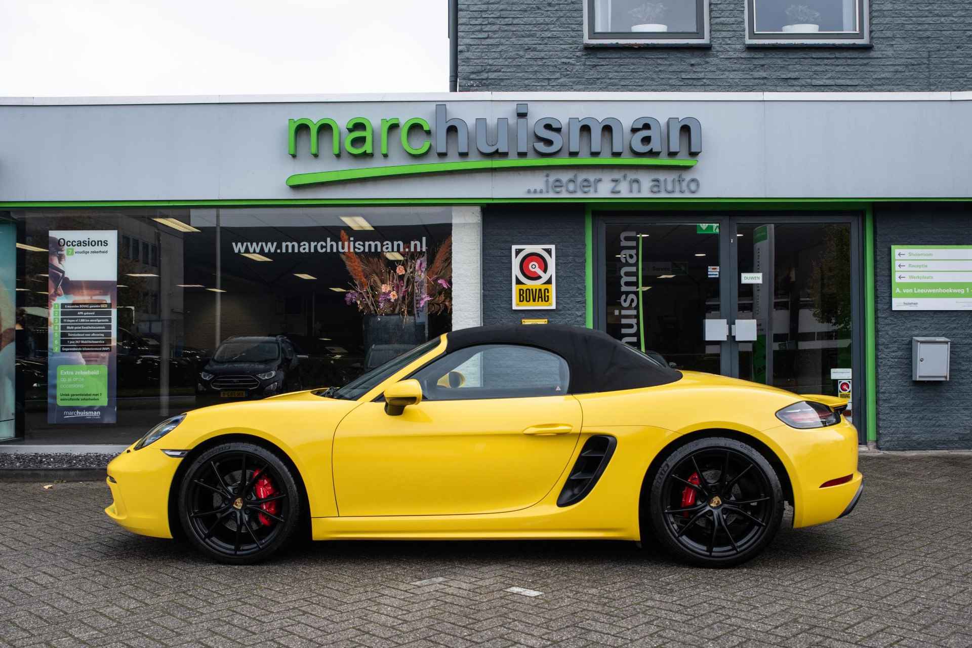 Porsche 718 Boxster S 2.5 / SPORT CHRONO / BOSE / 18-WEG - 17/61