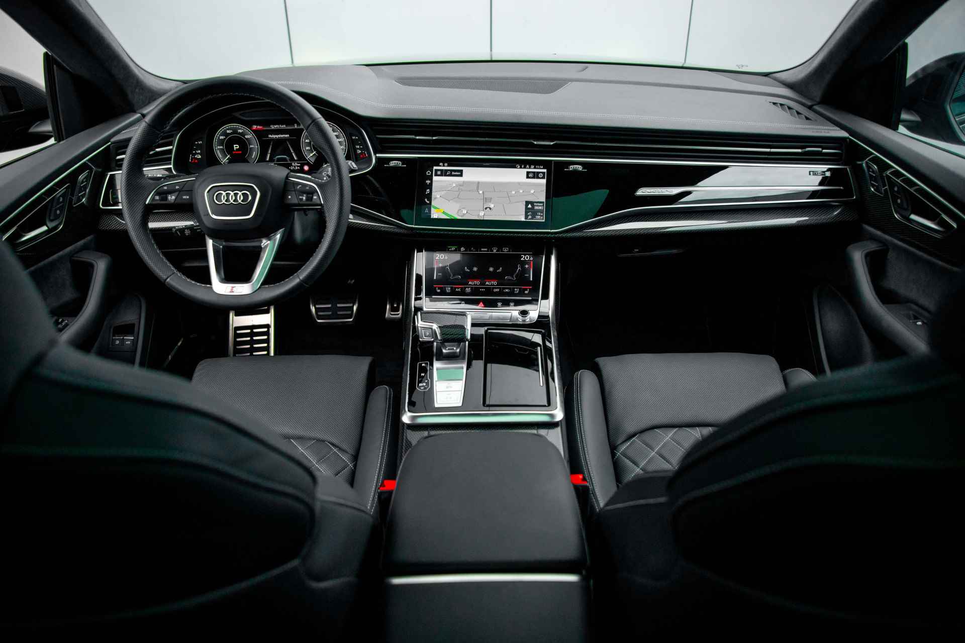 Audi Q8 60 TFSI e quattro Pro Line S Competition | ASSIST. TOUR & PARK & CITY | TREKHAAK | HEAD-UP | SPORTSTOELEN INCL. MASSAGE & VENT.  ASSIST. TOUR & PARK & CITY | TREKHAAK | HEAD-UP | SPORTSTOELEN INCL. MASSAGE & VENT. | COMFORT-KEY - 10/71