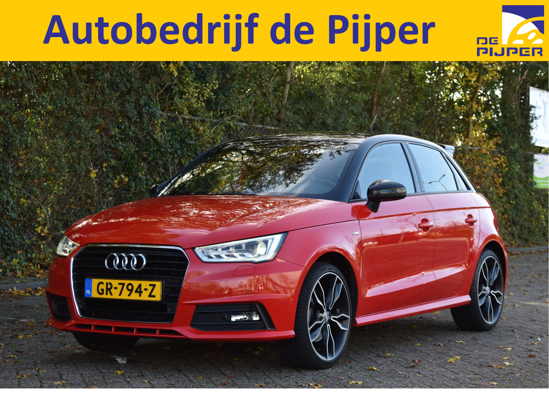 Audi A1 Sportback Bi-Tone S-Line 3x 1.4 TFSI Sport Pro Line S Facelit | NL-Auto | Navi | Airco | Bluetooth | Full LED / Xenon Plus | Zeer netjes