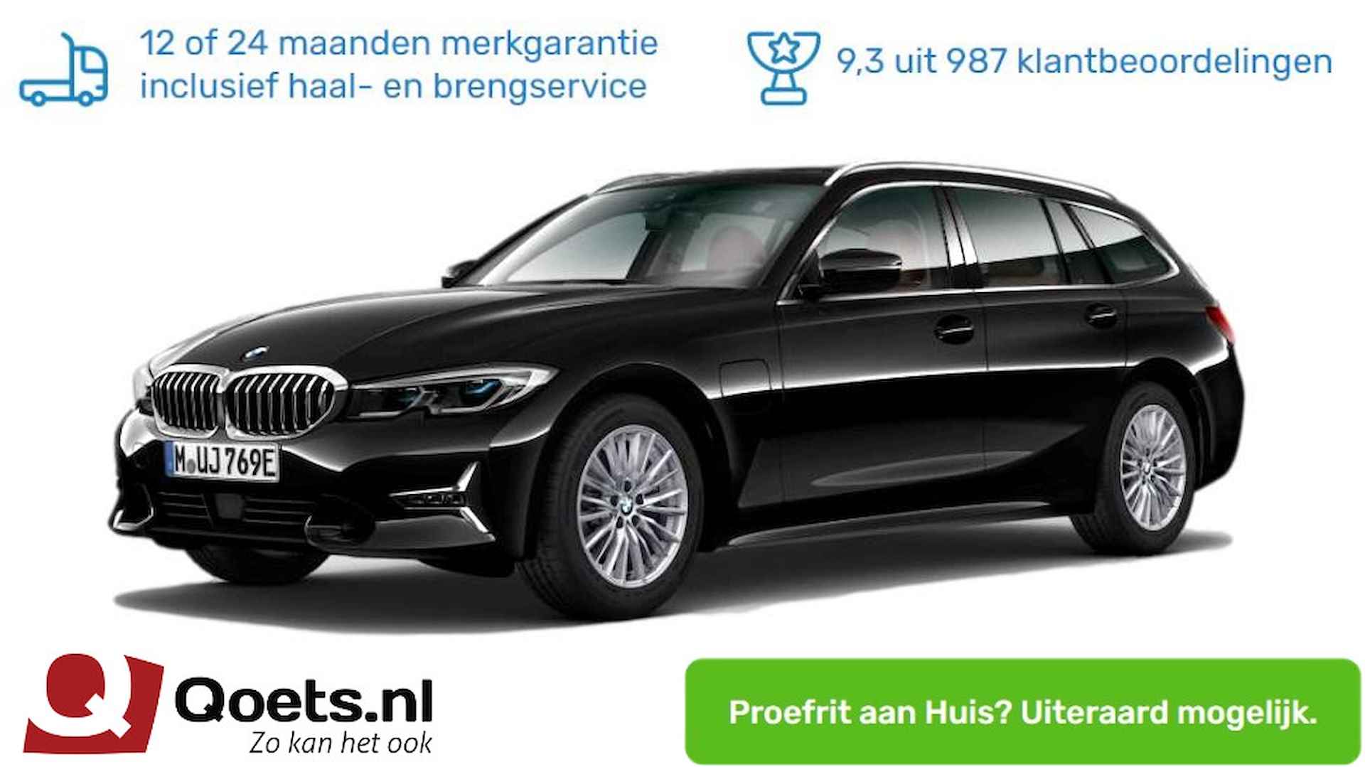 BMW 3-serie Touring 330e High Executive Luxury - Panoramadak - Laserlight - Comfort Access - Head-Up Display - Parking Assistant - Active Cruise - Dempend Glas - 3 Zone Airco - 1/8