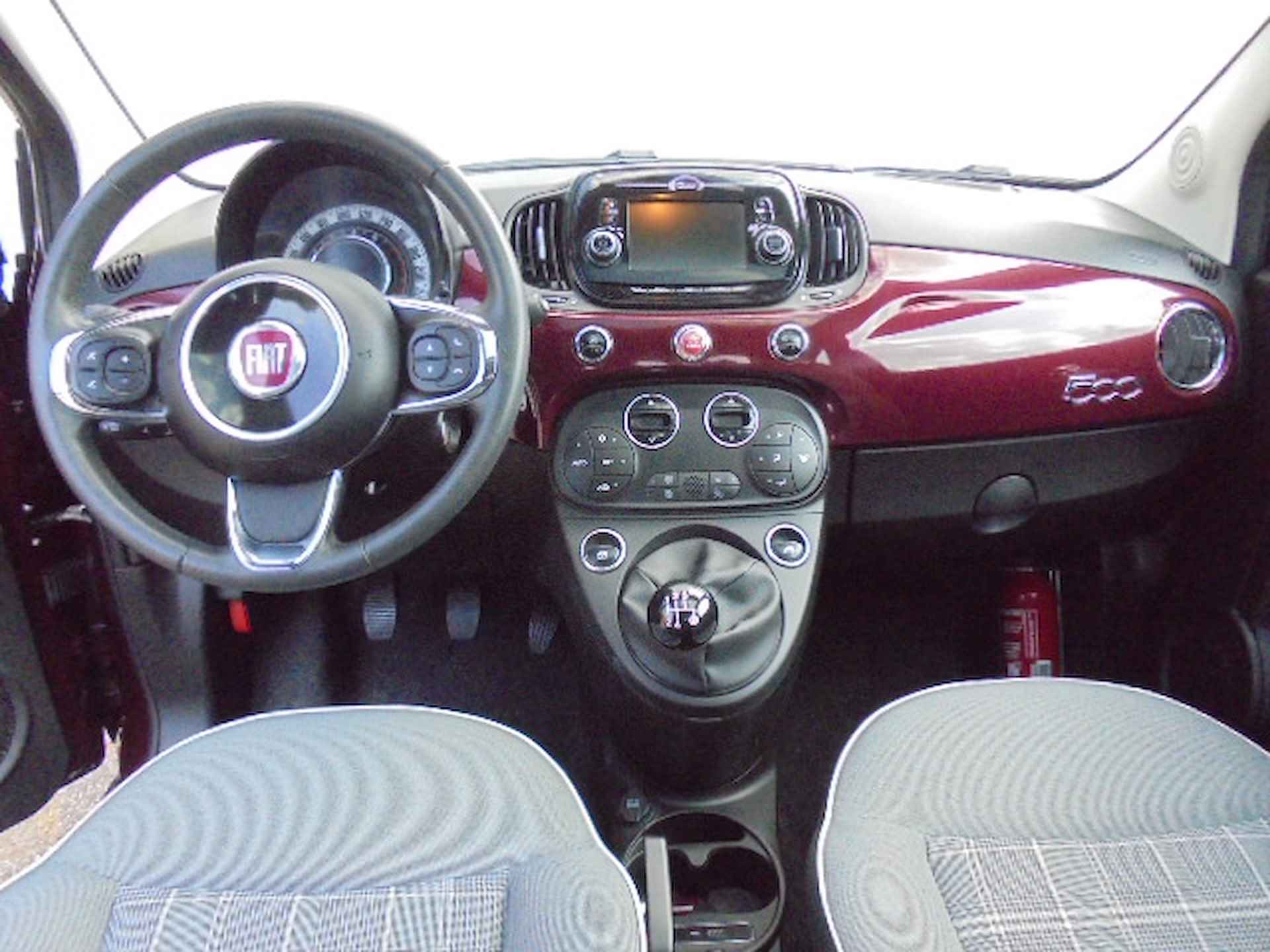 Fiat 500 1.2 69PK 4 CILINDER LOUNGE PANODAK - 15/33