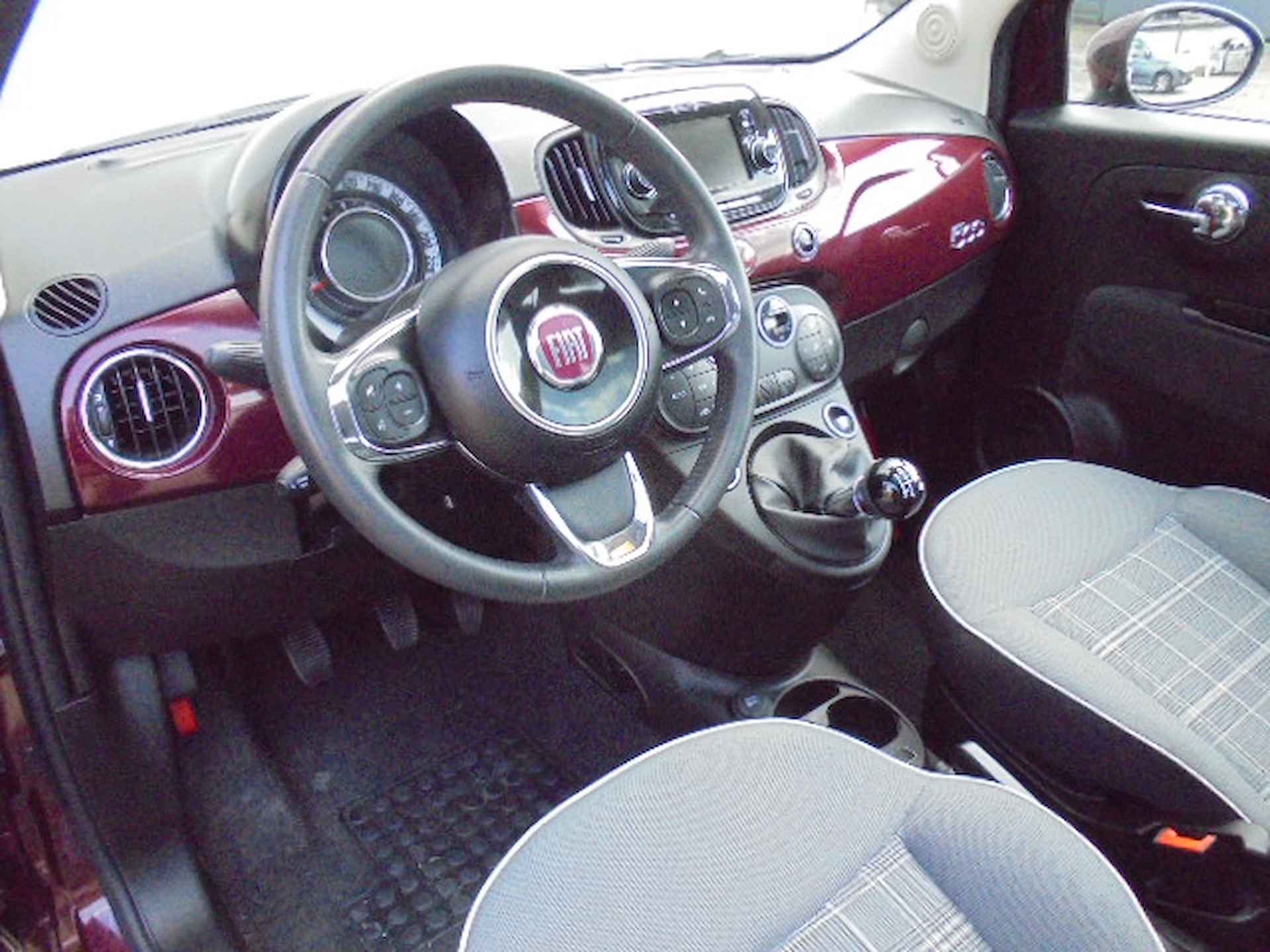 Fiat 500 1.2 69PK 4 CILINDER LOUNGE PANODAK - 23/33