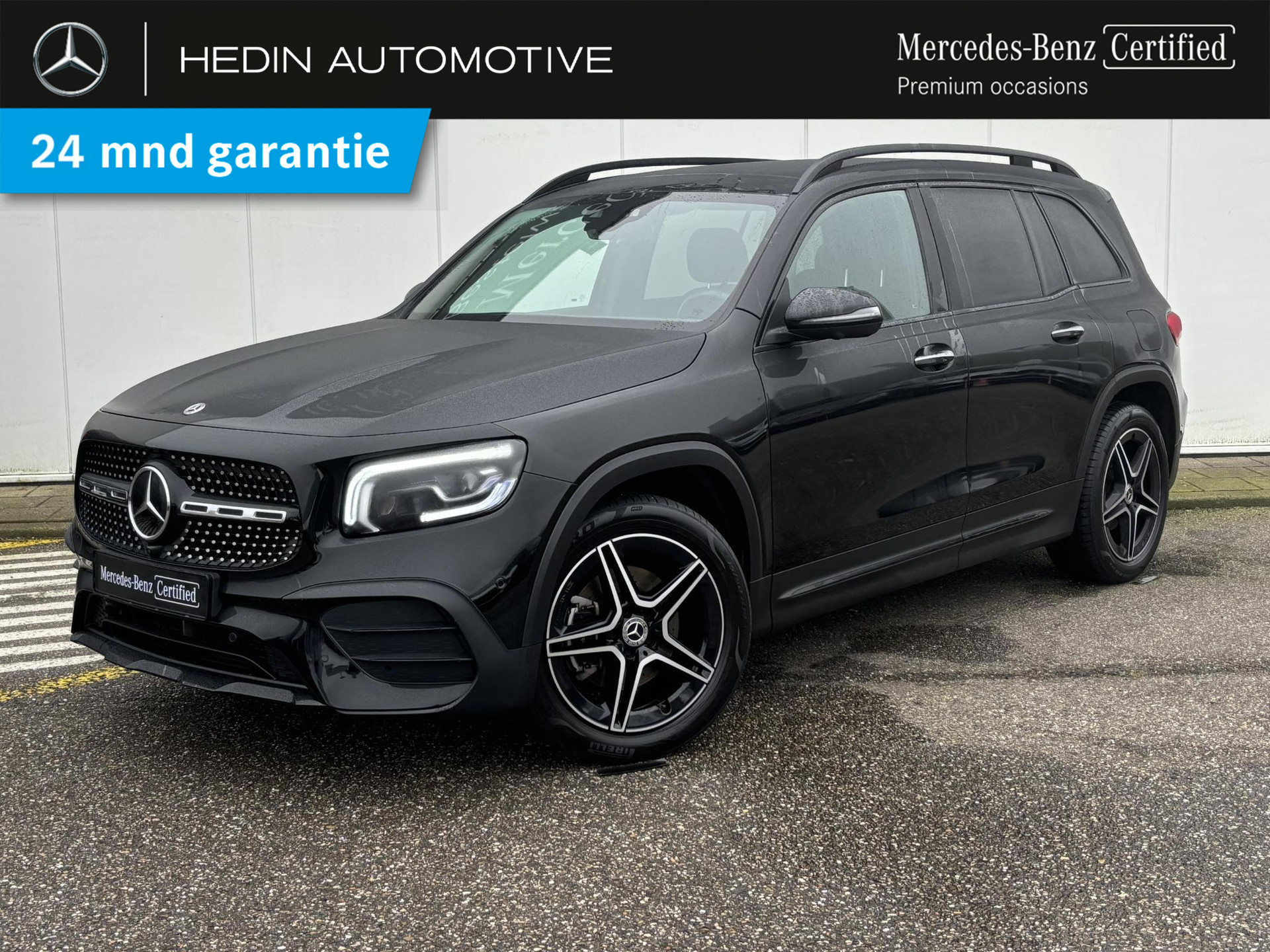 Mercedes-Benz GLB GLB 200 Automaat AMG Line | Nightpakket | Distronic | Panoramadak | Multibeam LED | Sfeerverlichting | Stoelverwarming | MBUX Innovatiepakket | 360° Camera