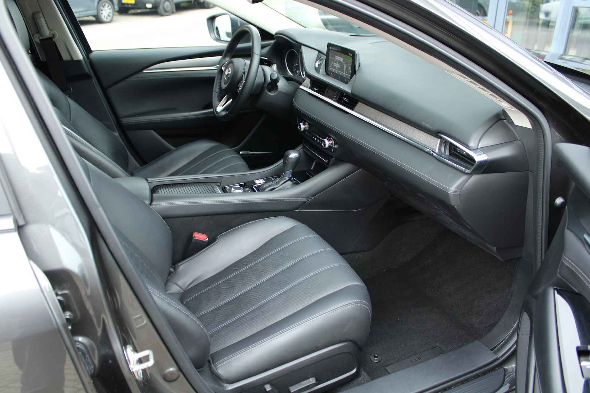 MAZDA 6 Sportbreak 2.0 SKYACTIV-G 165PK 6AT Comfort + Comfort Plus pakket Stoelkoeling BOSE Leder HUD - 13/40