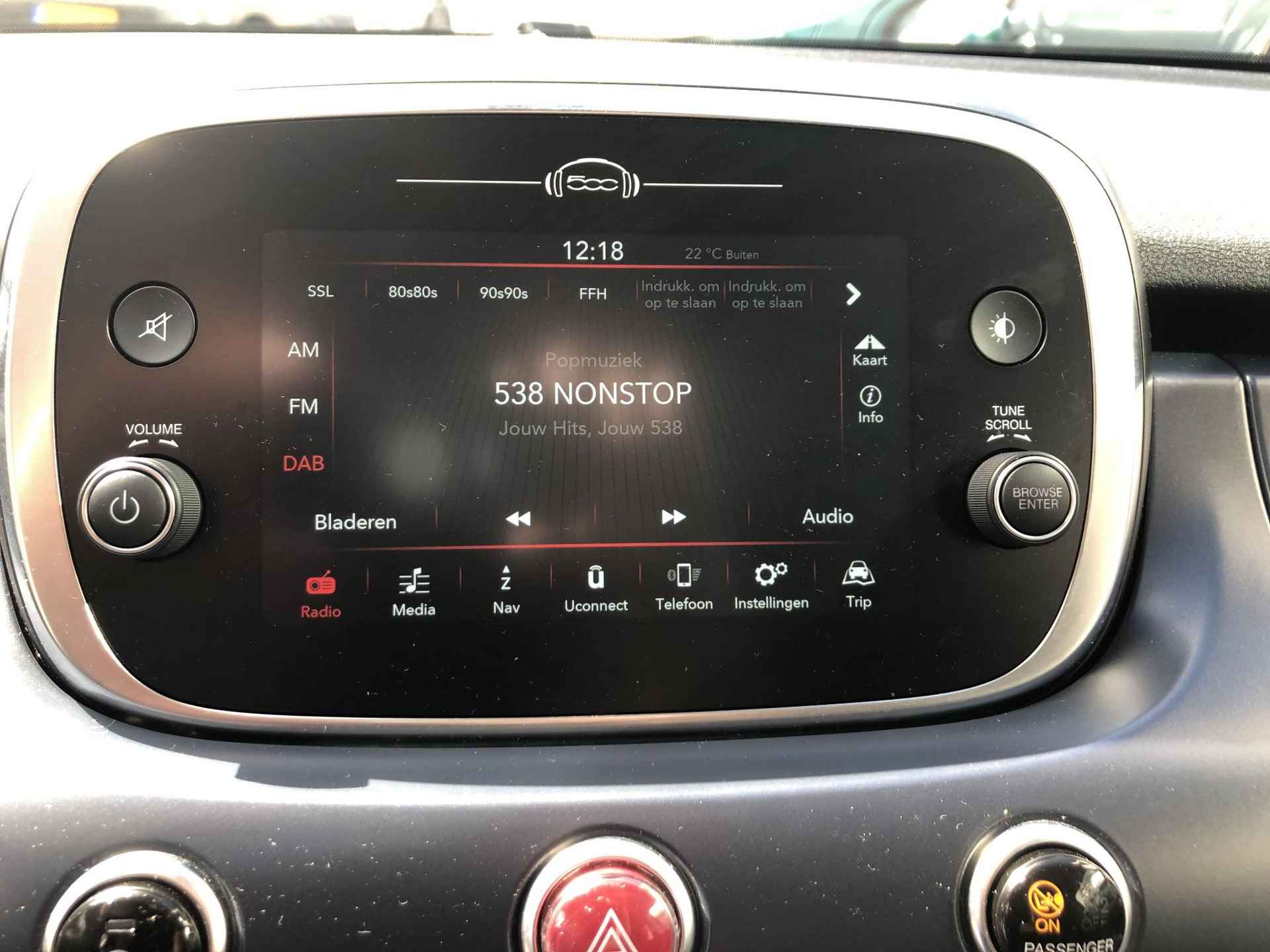 Fiat 500 X 1.0 FireFly Turbo 120 Connect NAVI|AIRCO|APPLE/ANDROID|17" - 21/30