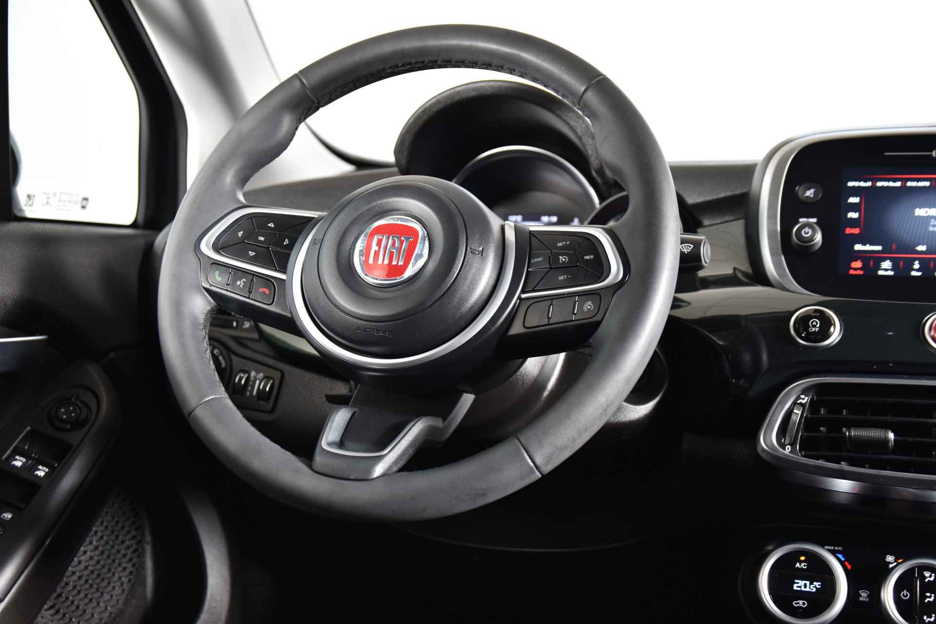 Fiat 500X Cross 1.0 GSE 115 PK Cross | Cruise | Camera | PDC | NAV + App. Connect  | Auto. Airco | LM 19"| - 10/51