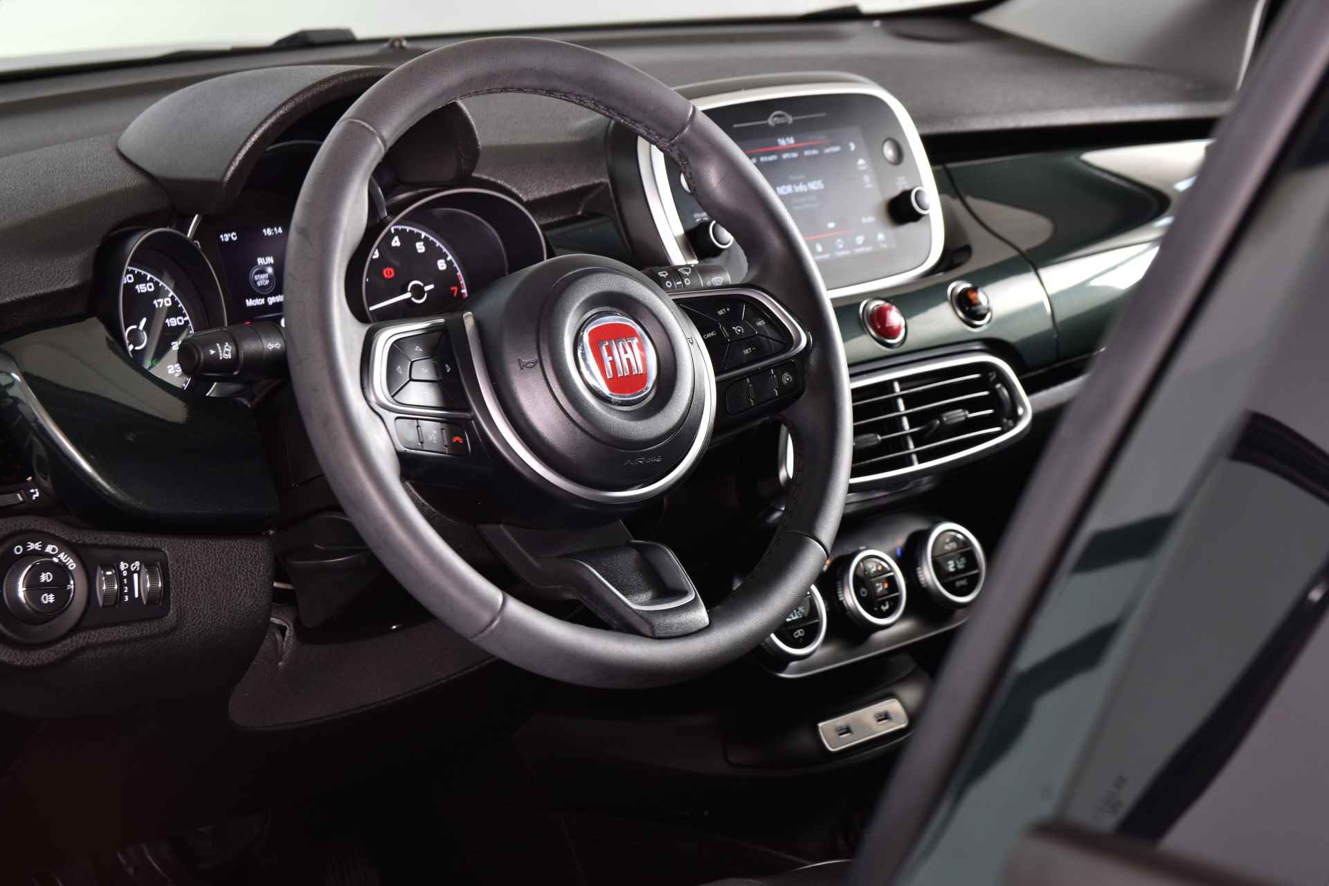 Fiat 500X Cross 1.0 GSE 115 PK Cross | Cruise | Camera | PDC | NAV + App. Connect  | Auto. Airco | LM 19"| - 15/51