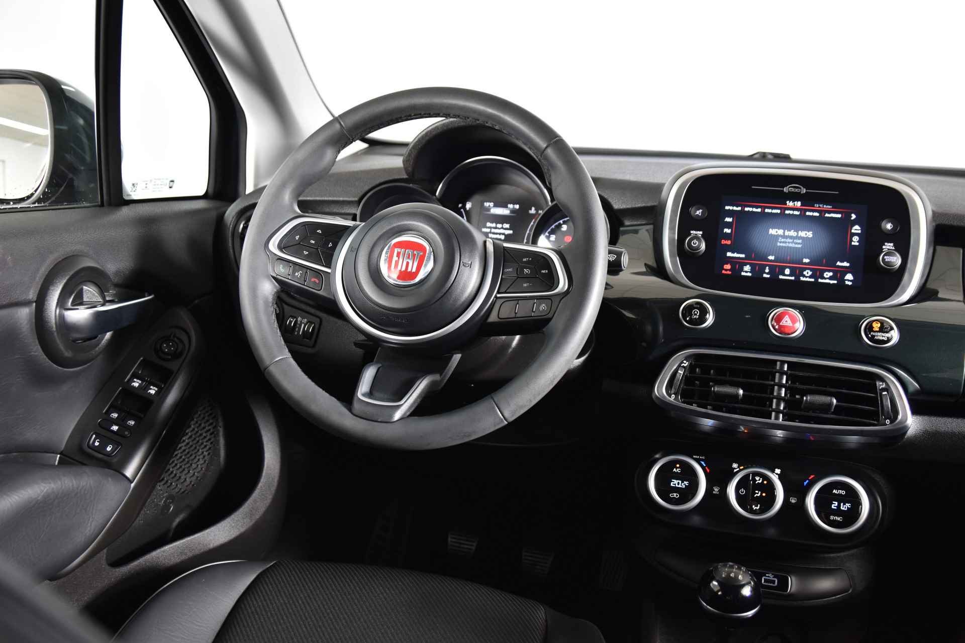 Fiat 500X Cross 1.0 GSE 115 PK Cross | Cruise | Camera | PDC | NAV + App. Connect  | Auto. Airco | LM 19"| - 34/51
