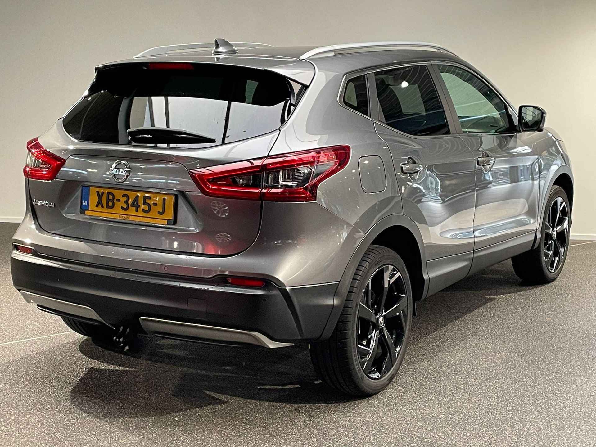 Nissan Qashqai 1.2 Tekna Black-Line | Trekhaak | Full Led | Panoramadak - 3/38