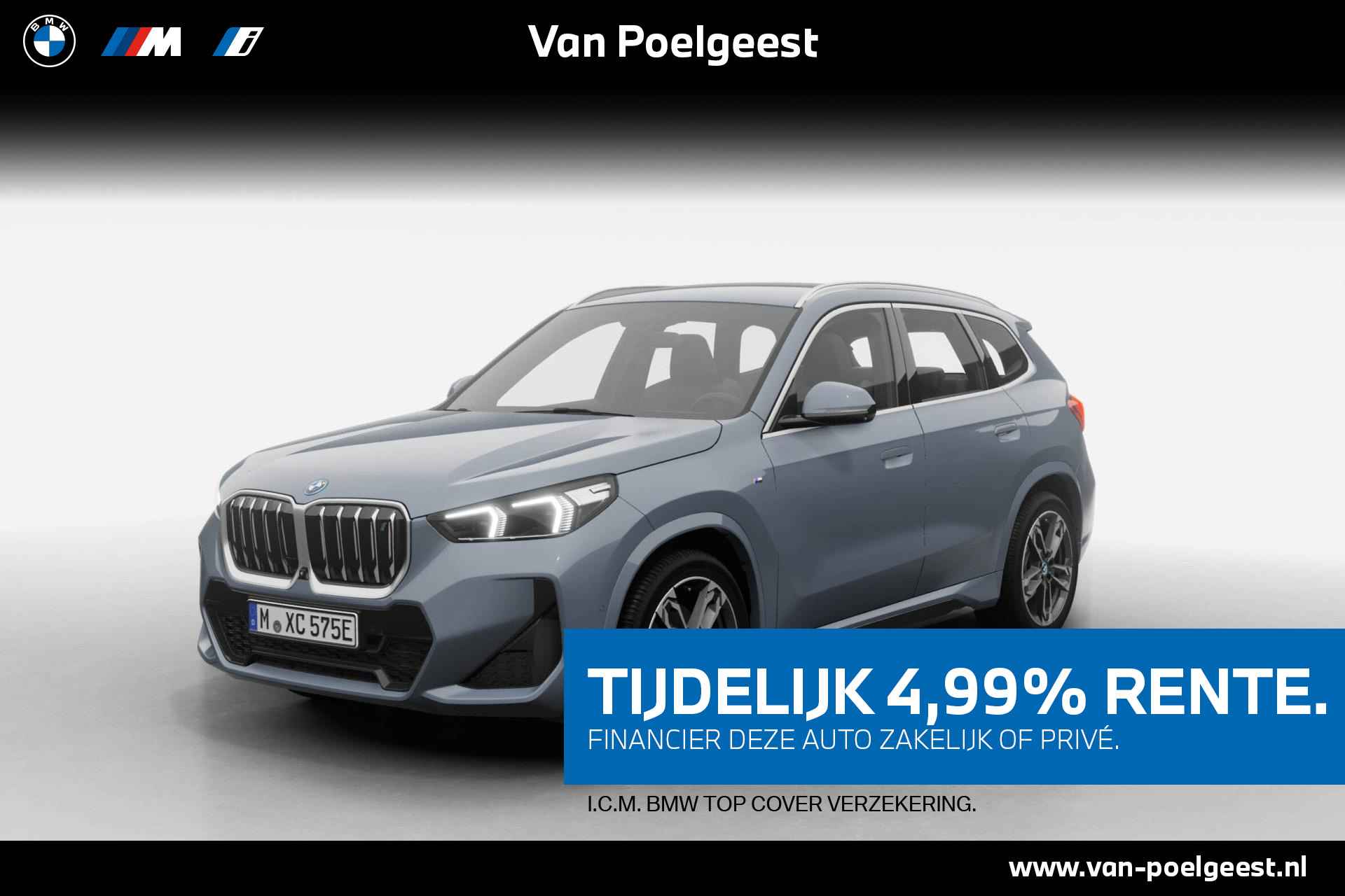 BMW iX1 xDrive30 Launch Edition 67 kWh | M Sportpakket | Elektrisch verwarmde voorstoelen | Driving Assistant Plus - 1/20