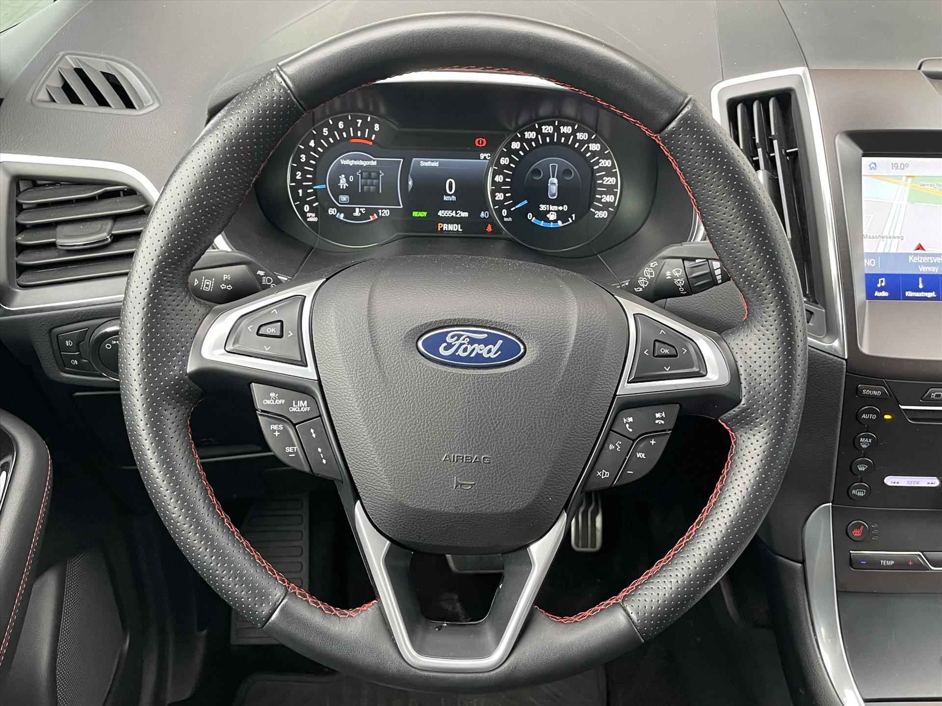 FORD S-Max 2.5 Hybrid Automaat ST-line | 7-zits | Adaptive Cruise |  Apple Carplay & Android Auto | Winterpack | Parkeercamera | - 18/39