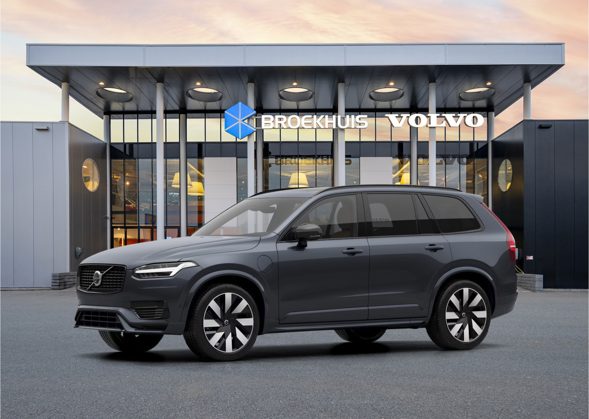 Volvo XC90 2.0 T8 Plug-in hybrid AWD Ultra Dark | 21" Lichtmetalen velgen | Edition Pack | Achteruitrijcamera