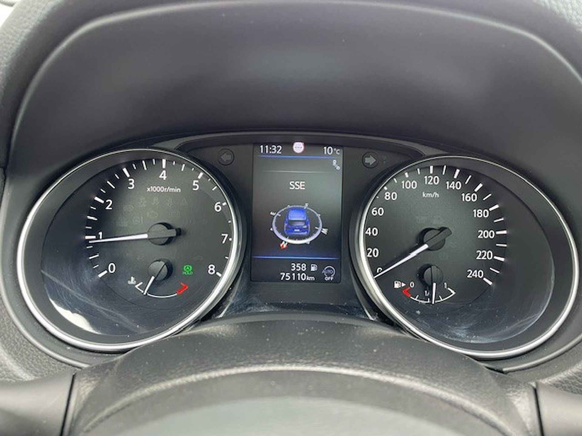 Nissan QASHQAI 1.3 DIG-T Tekna Navigatie, Panoramadak, Half Leder, 360 Camera, 19"Lm, Climate Control, Cruise Control - 6/27