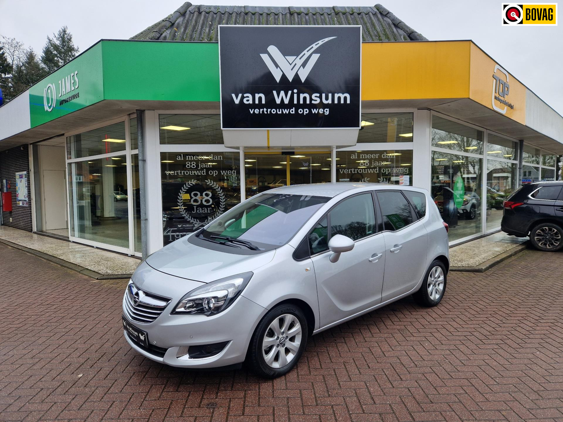 Opel Meriva 1.4 Turbo Blitz | Navi | Park Pilot V+A | Leder | AFL verlichting | bij viaBOVAG.nl