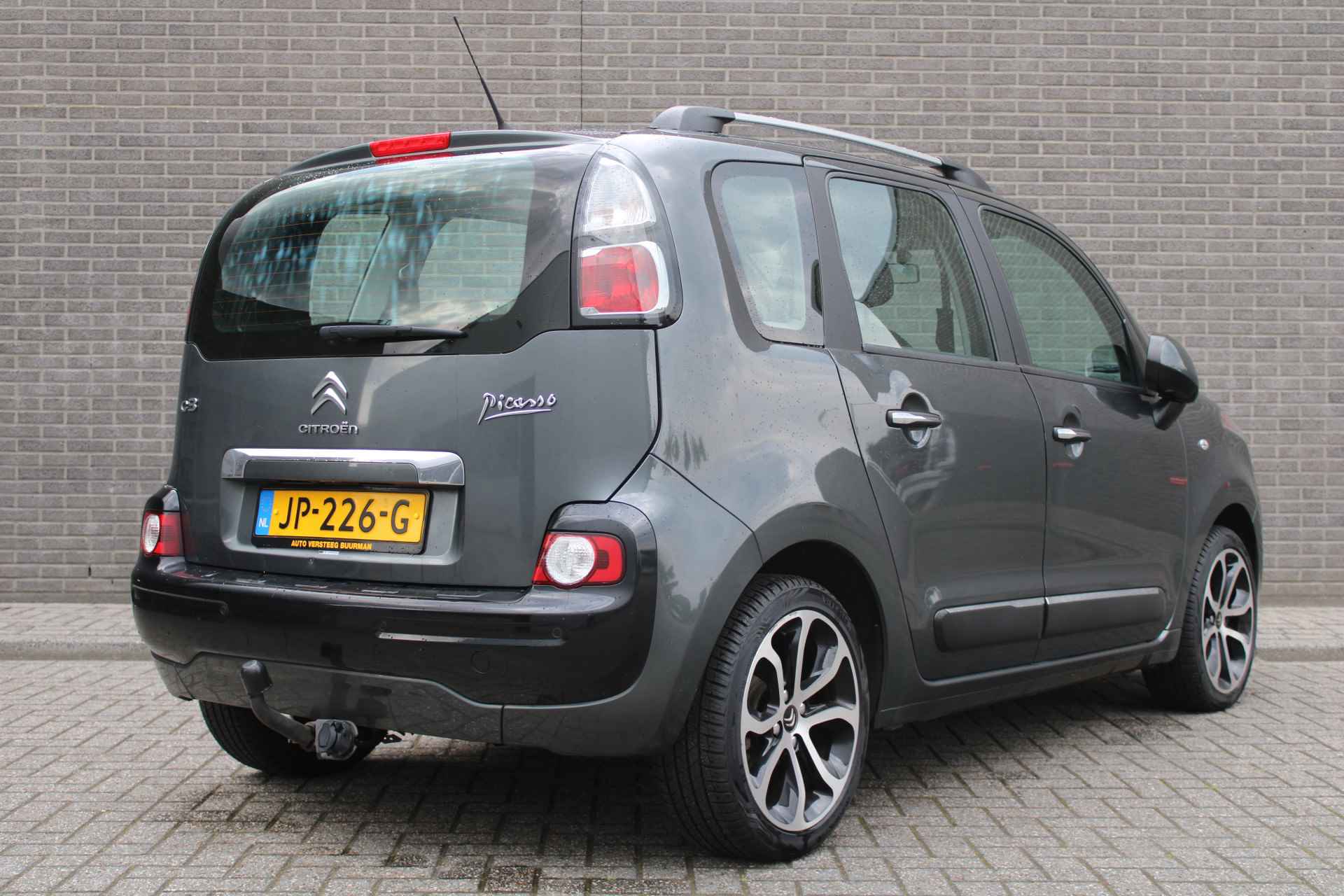 Citroën C3 Picasso 1.2 PureTech Exclusive Airco, Cruise control, Trekhaak, LM velgen, Radio/CD, Parkeersensoren achter, - 5/28