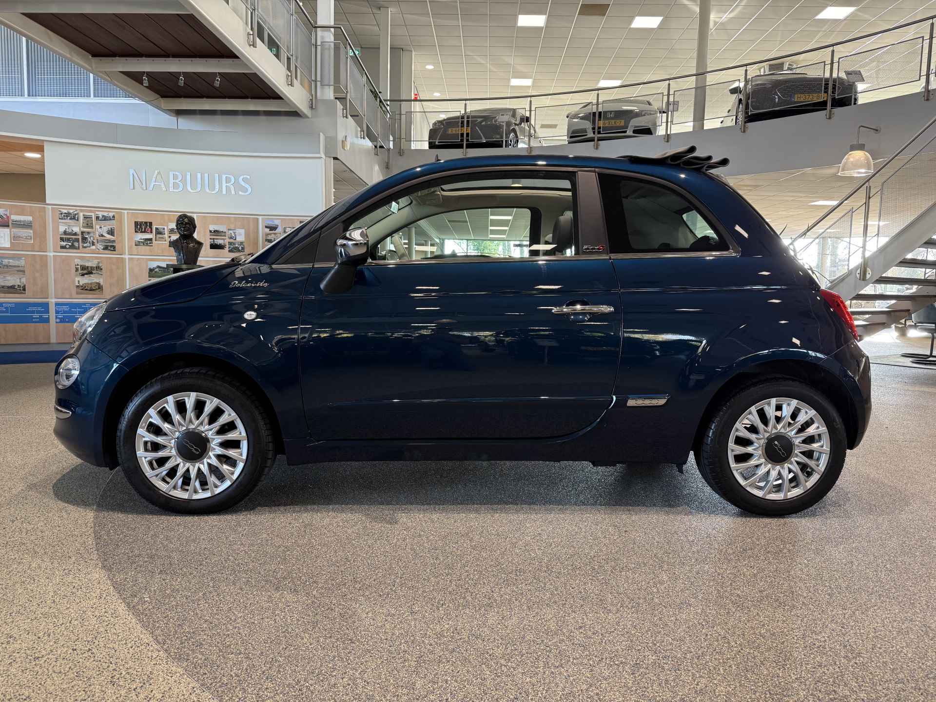 Fiat 500C 1.0 Hybrid Dolcevita, NL Auto, Beats, Carplay, Cruise - 4/16