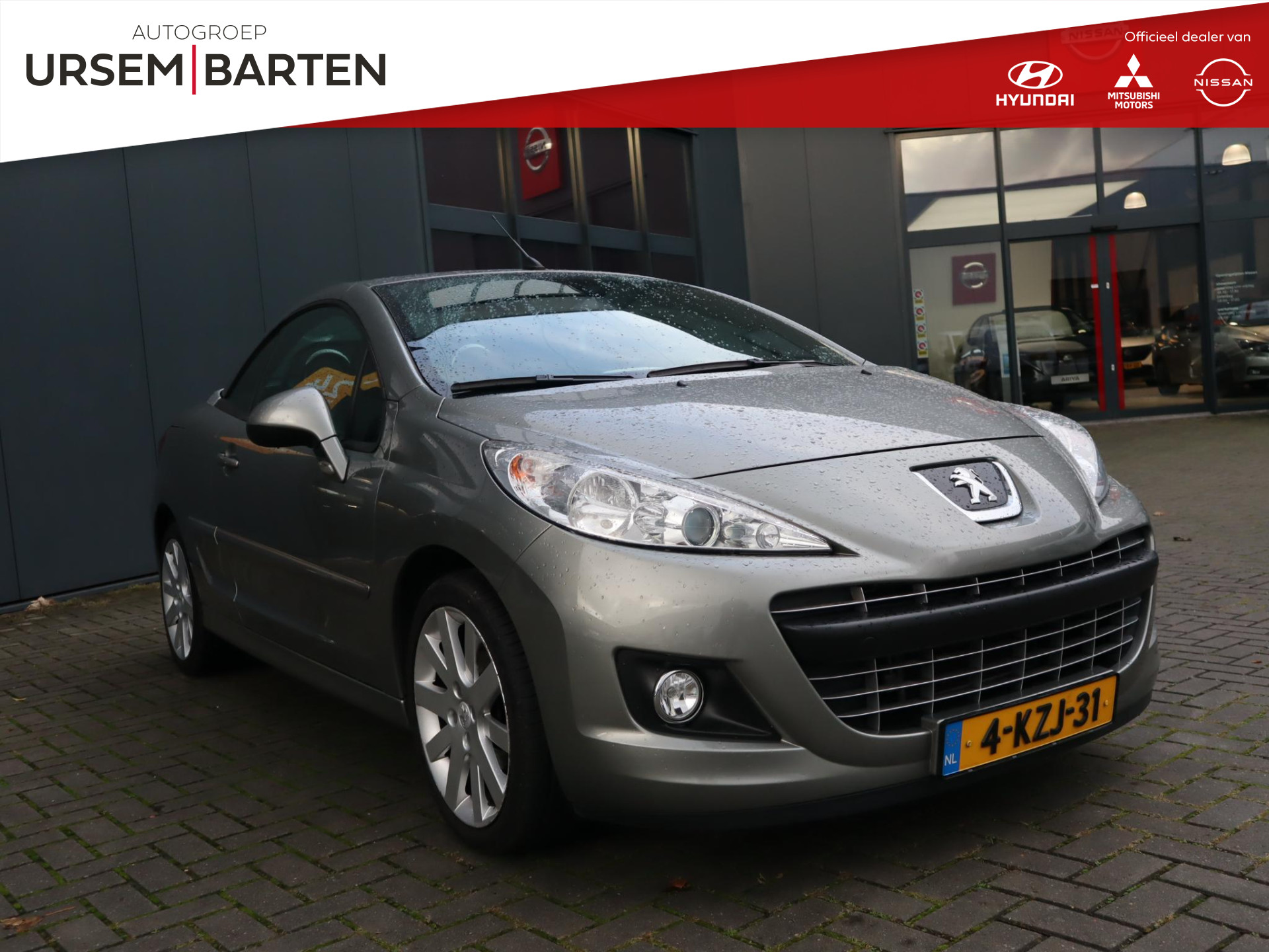 Peugeot 207 CC 1.6 VTi Griffe | Cabrio | Climate control | Elektrische ramen | Lichtmetalen velgen | Lederen bekleding | Cruise control