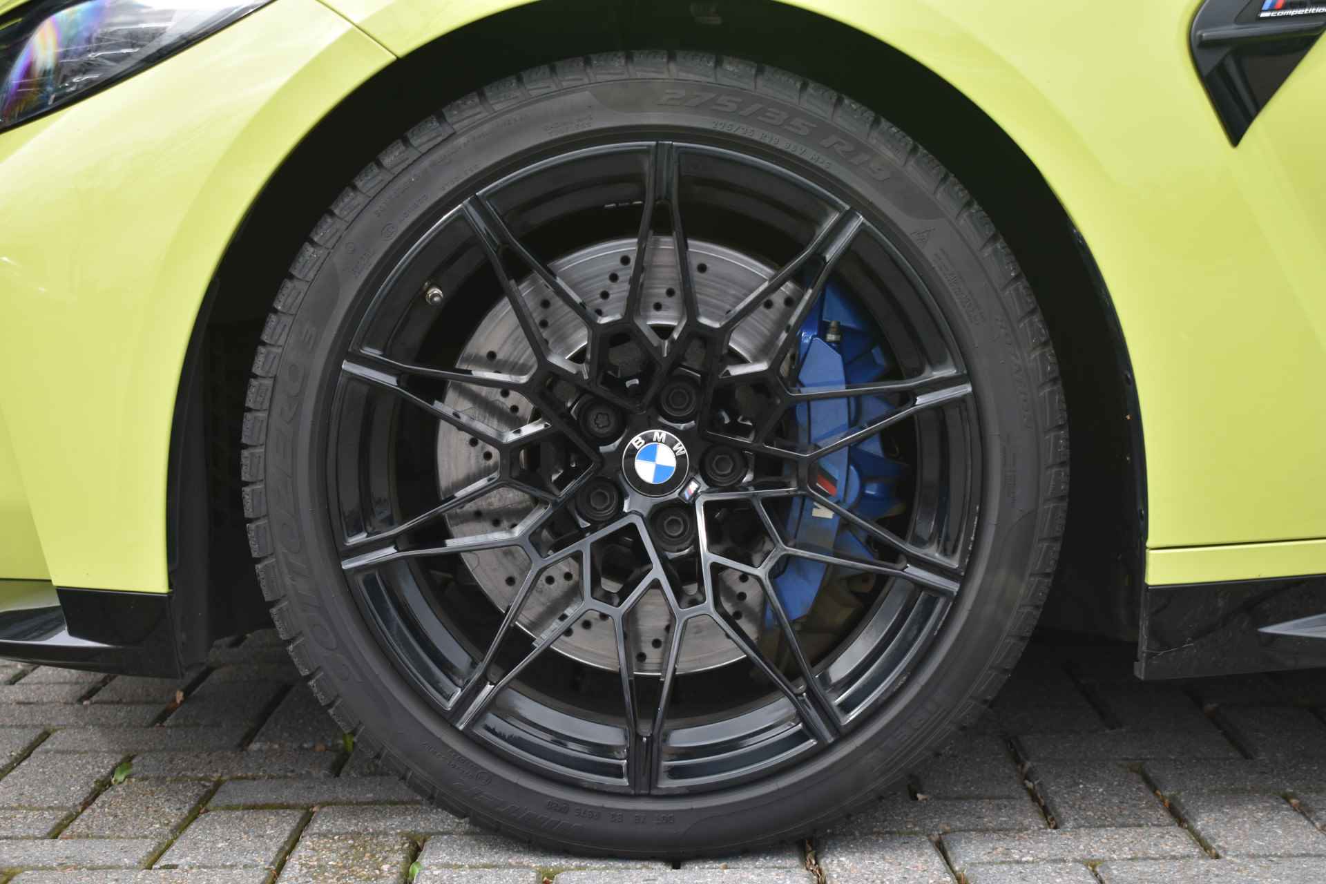 BMW 4 Serie Coupé M4 xDrive Competition Automaat / M Sportstoelen / M Adaptief onderstel / Stoelverwarming / Head-Up / Cruise Control / Live Cockpit Professional / Getint glas achter - 19/53