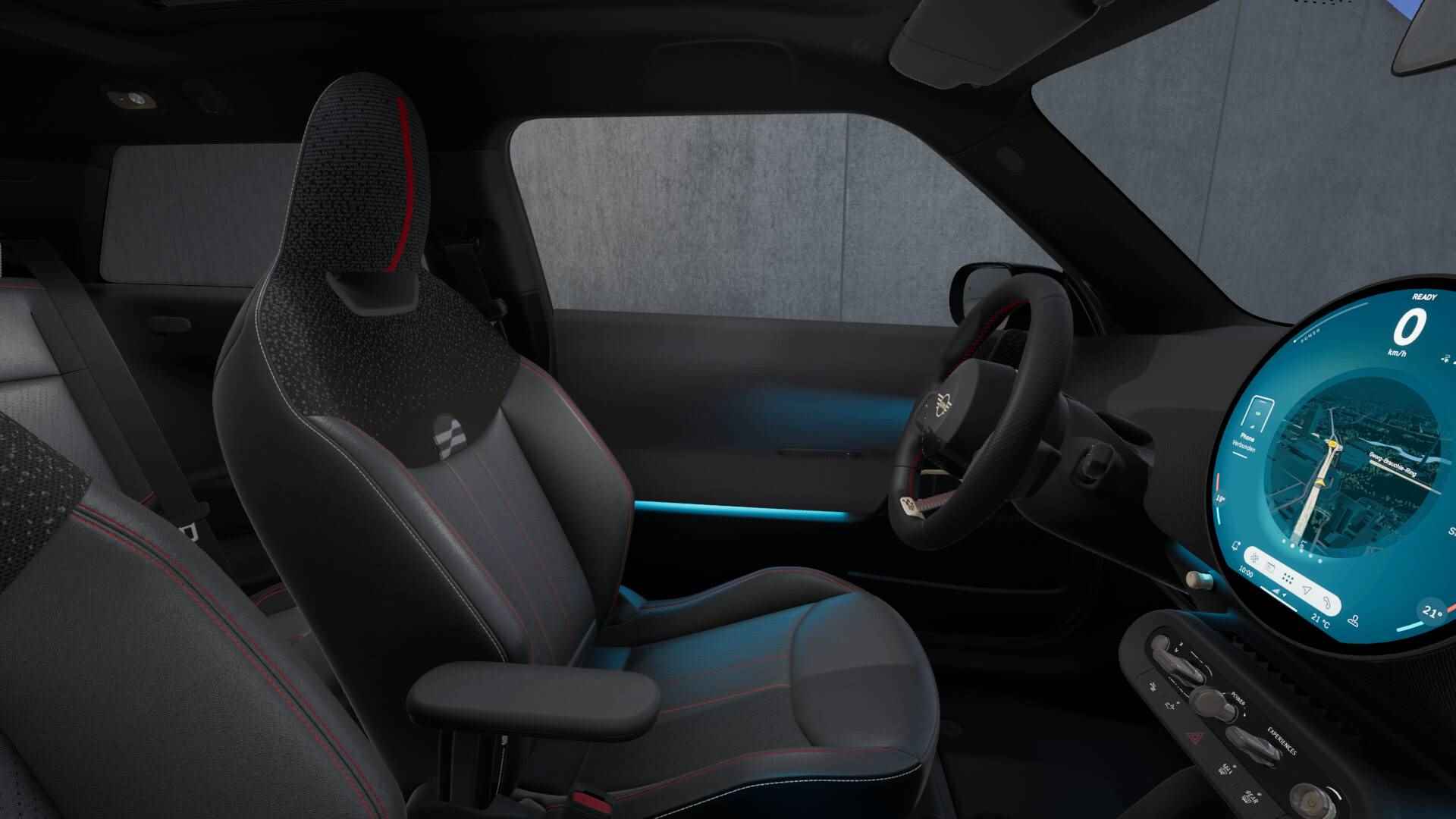 MINI Hatchback Cooper E JCW 40.7 kWh / Panoramadak / Verwarmd stuurwiel / Comfort Access / LED / Stoelverwarming / Head-Up / Parking Assistant / Getint glas achter - 8/11