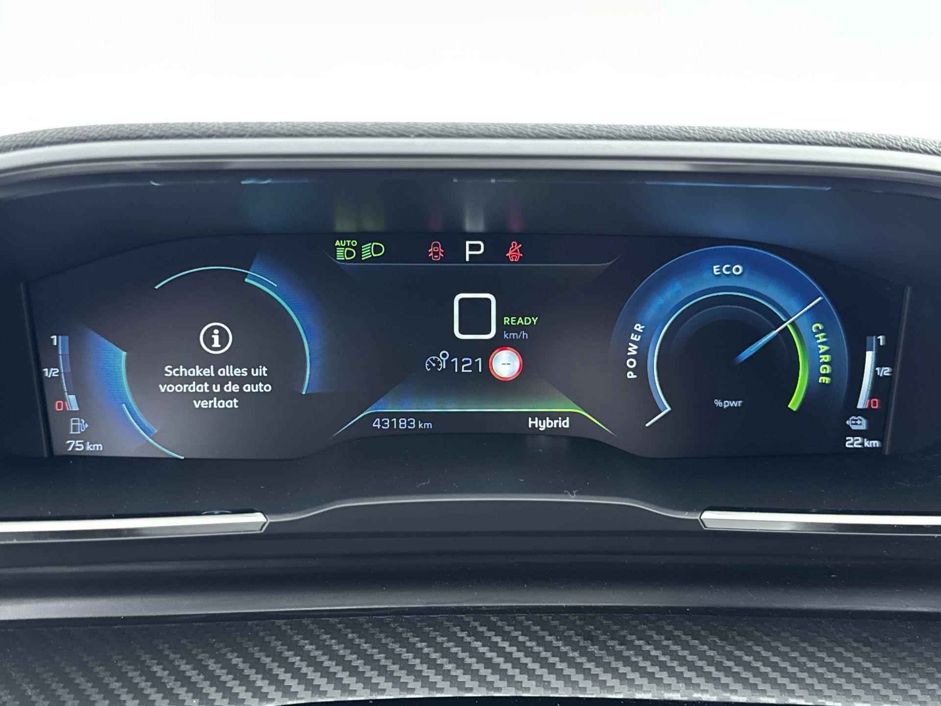 Peugeot 508 SW 1.6 225 pk HYbrid Allure Pack Business | Navigatie | Camera | Cruise Control Adaptief | Full Led Koplampen - 16/38