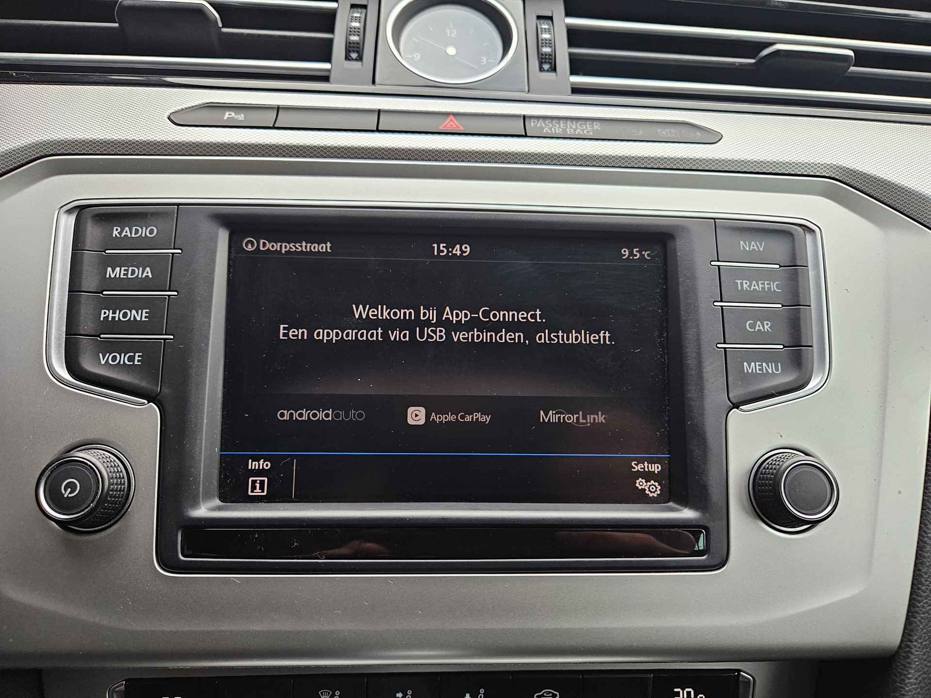 Volkswagen Passat 1.6 TDI Connected Series Inclusief Afleveringskosten - 15/26