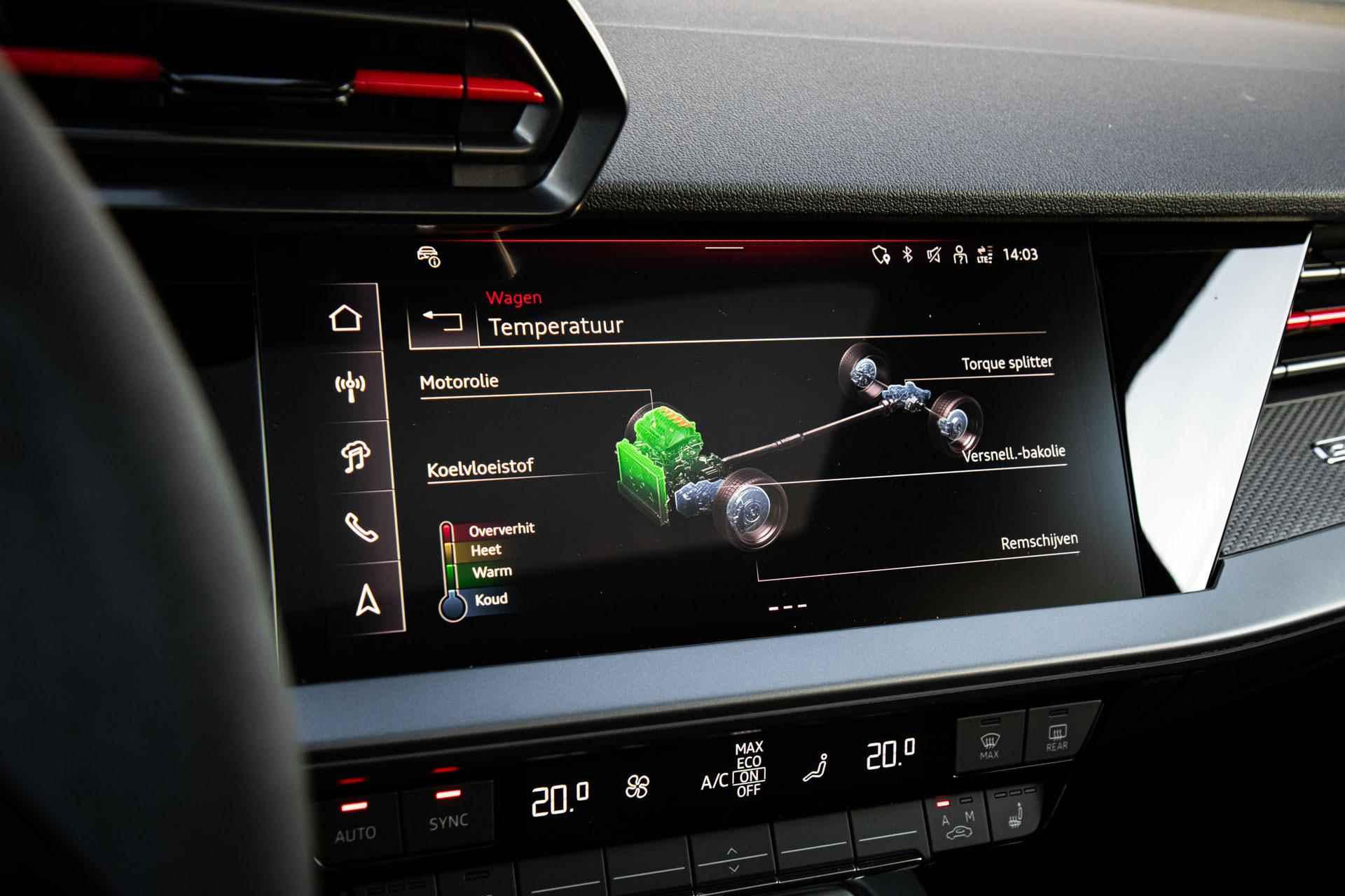 Audi RS 3 Sportback 2.5 TFSI 400pk quattro | Glazen Panoramadak | LMV 19'' | Head-up Display - 46/53