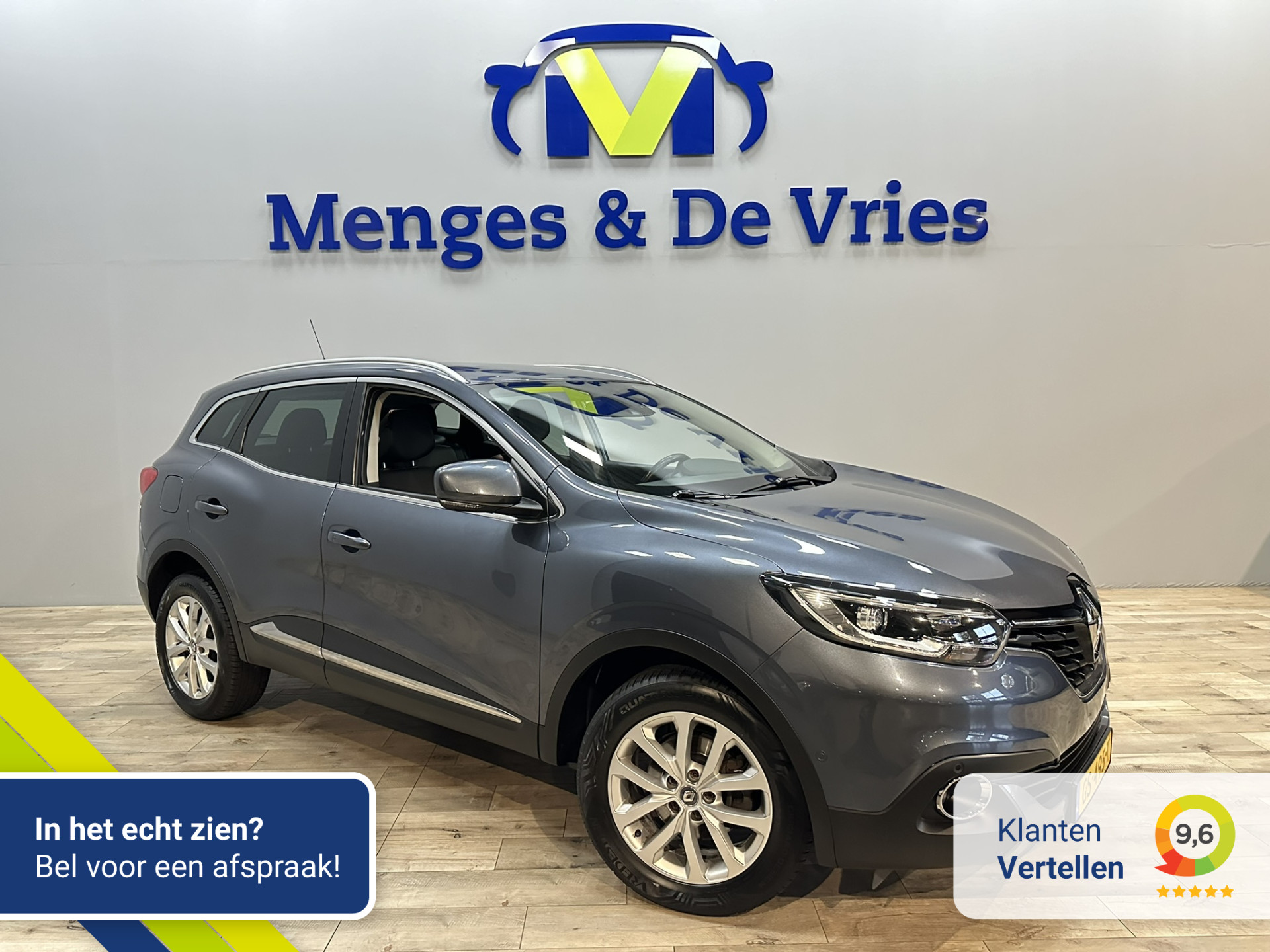 Renault Kadjar 1.5 dCi Intens Airco ECC | Navigatie | Cruise Control | Camera | Keyless | Half leder | Trekhaak | Isofix | NAP |