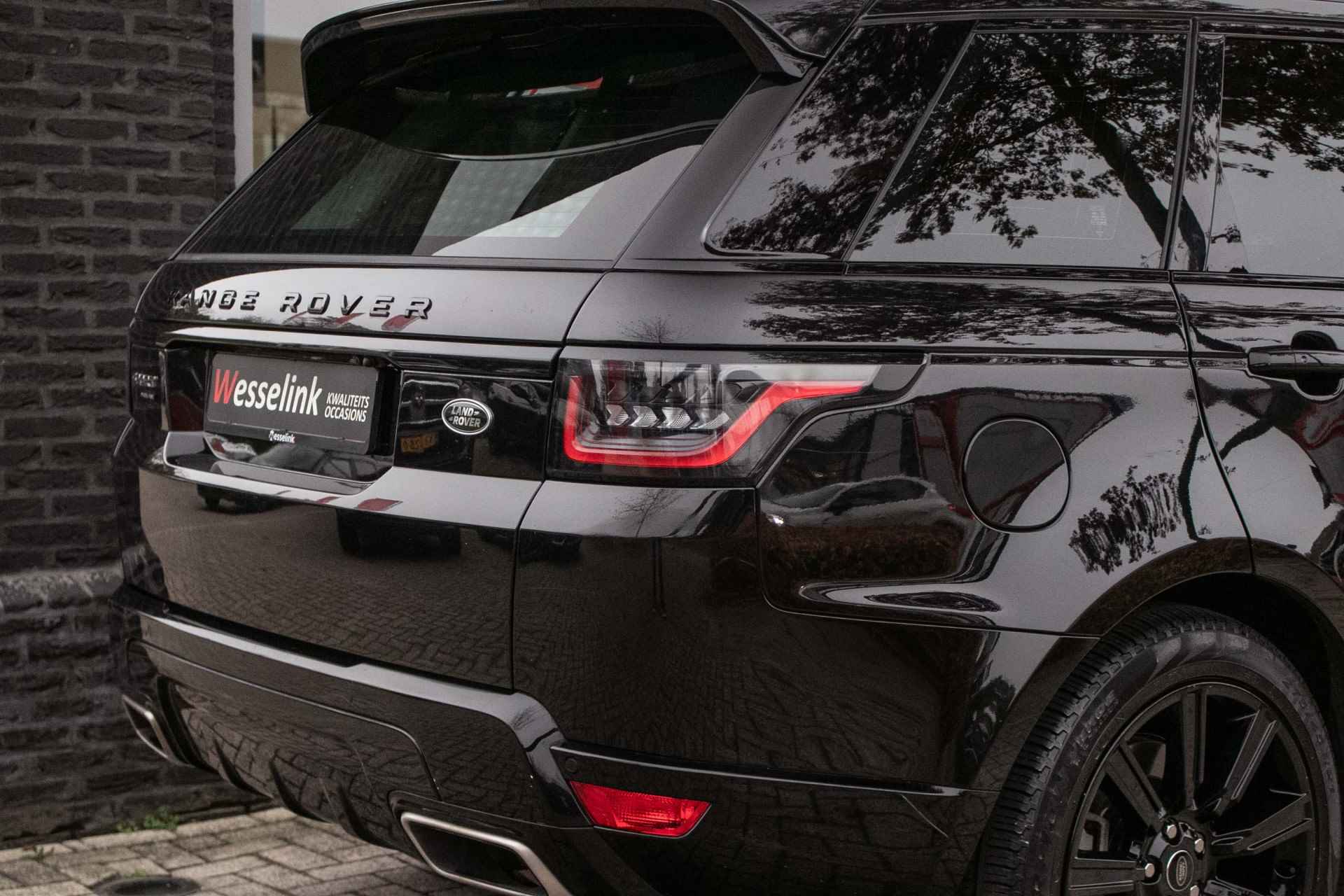 Land Rover Range Rover Sport P400e HSE - All-in rijklrprs | Panodak | 21'' LM | Meridian | Leder - 49/52