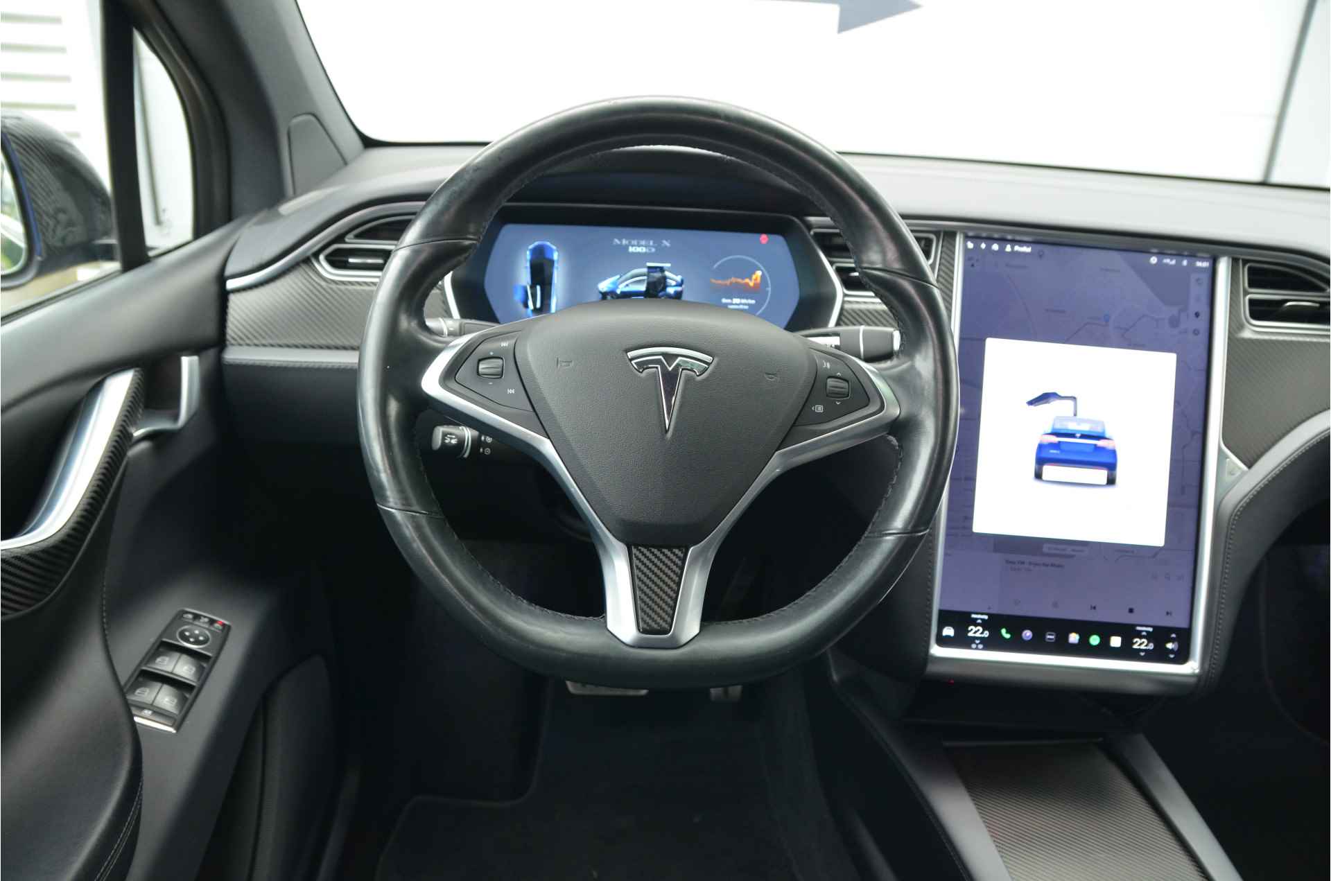 Tesla Model X 100D AutoPilot3.0+FSD (twv 7.500,-), Trekhaak, 22" wielen - 16/34