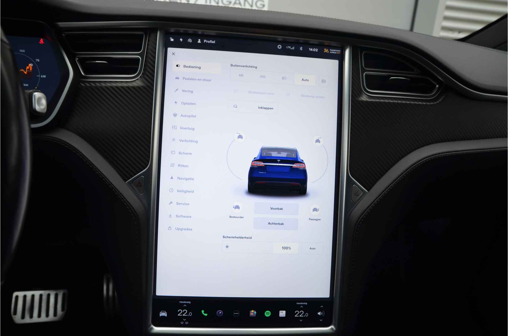 Tesla Model X 100D AutoPilot3.0+FSD (twv 7.500,-), Trekhaak, 22" wielen - 21/34