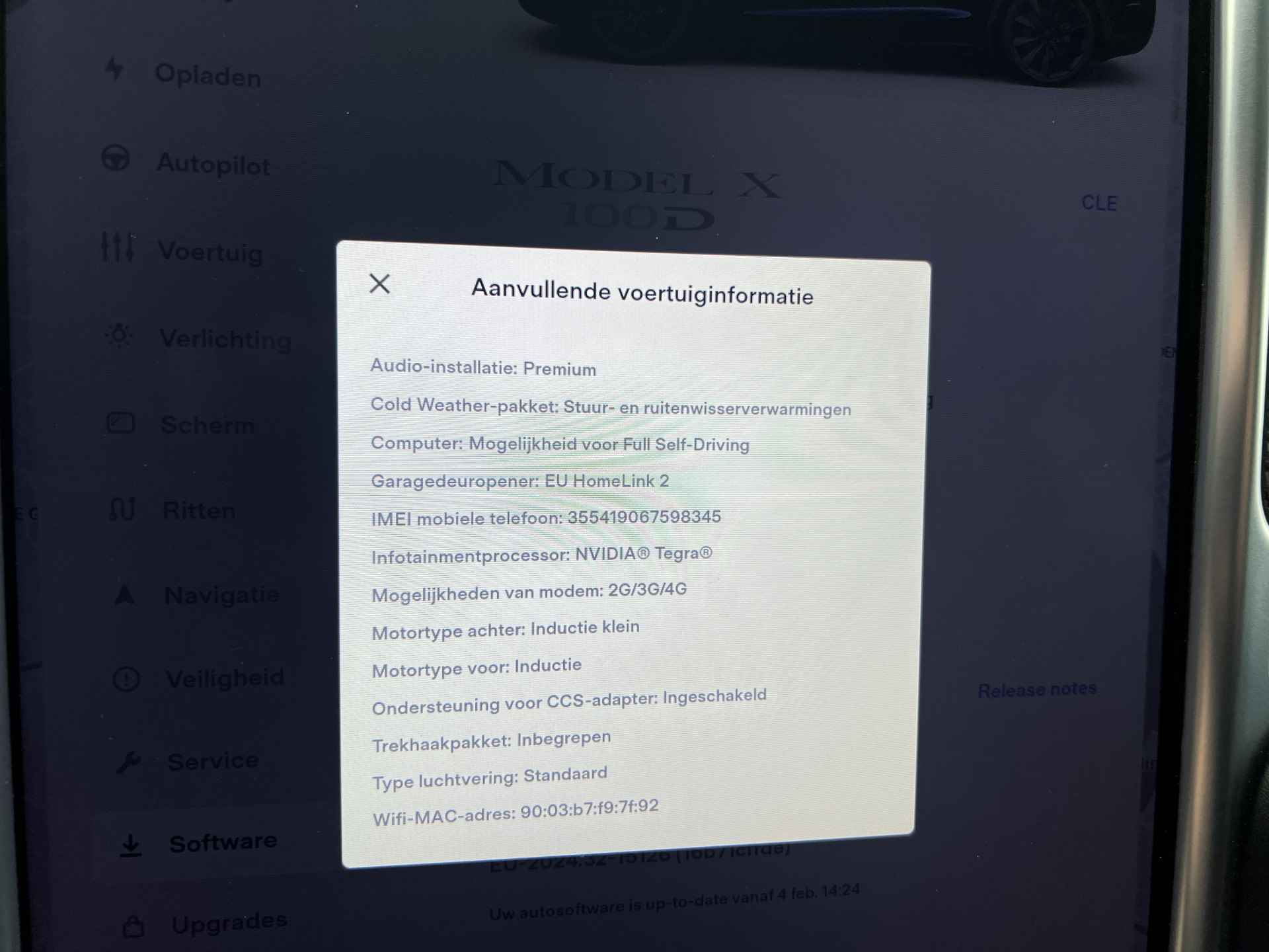 Tesla Model X 100D AutoPilot3.0+FSD (twv 7.500,-), Trekhaak, 22" wielen - 25/34